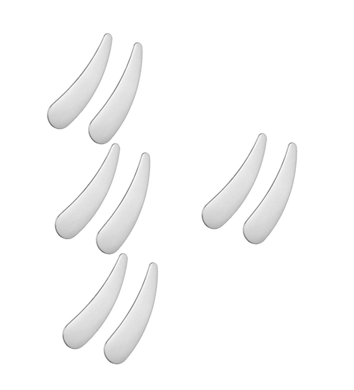 TOVINANNA 8 Pcs Cosmetic Spatula Lotion Spatula Face Cream Spatula Makeup Scoop Spatula Facial Cream Spatula Lip Balm Spatula Foundation Spatula Skincare Spatula Beauty Scoop Facial Spatula 1 g (Pack of 1) As Shownx4pcs - Buy Online on GoSupps.com