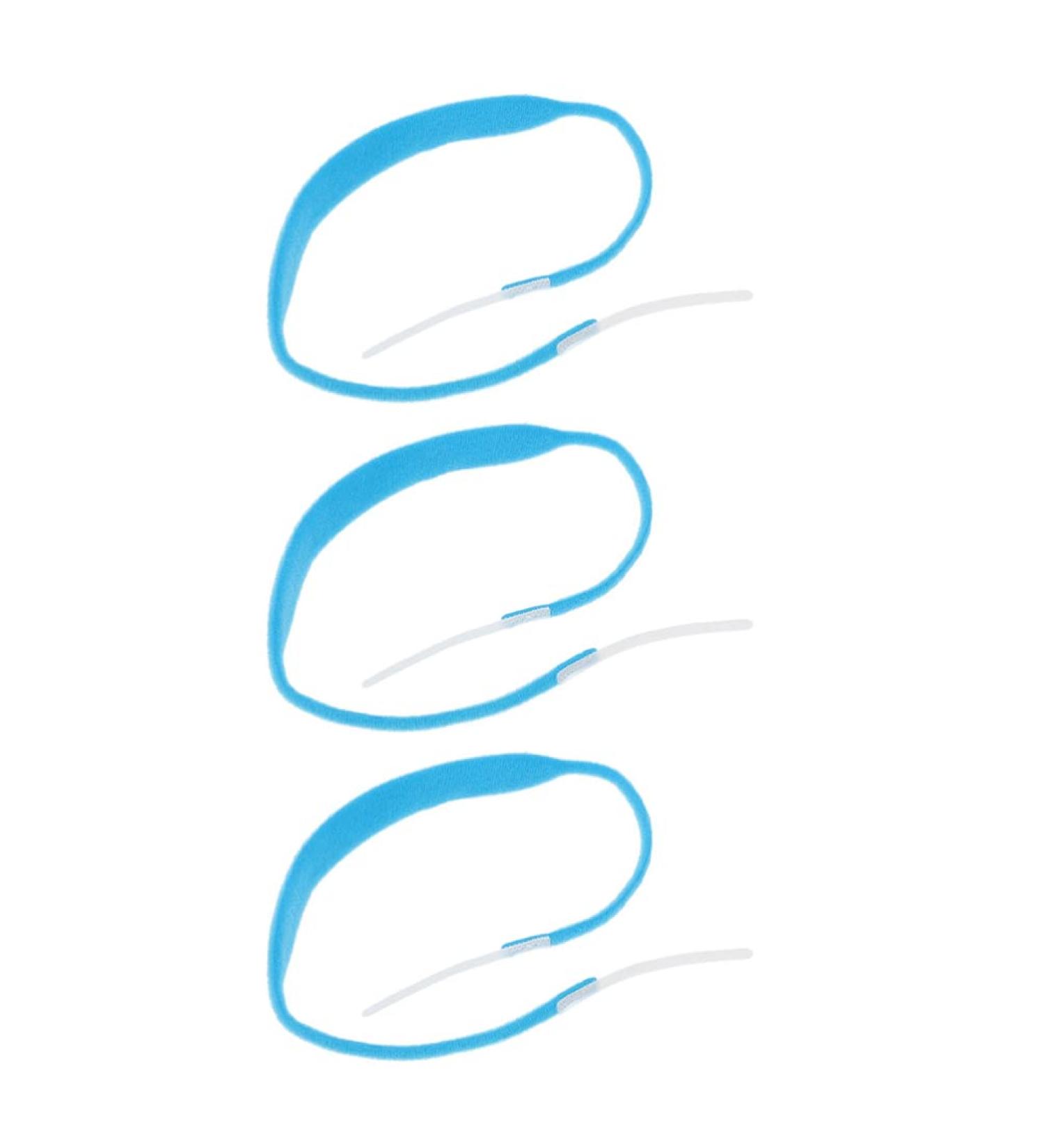 COHEALI Trachea Fixation Band 3Pcs Professional Tracheotomy Fixed Bands Tracheostomy Protect Tracheostomy Fixators (Sky-blue) - Buy Online on GoSupps.com