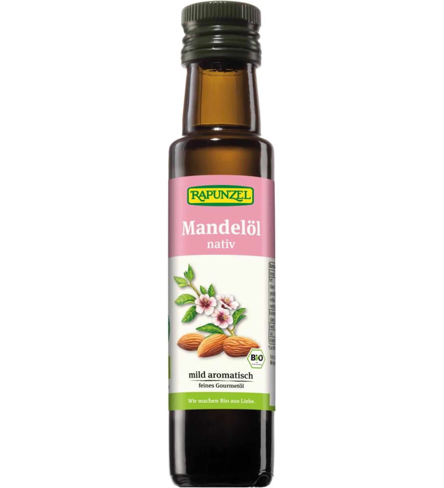 Rapunzel Rapunzel Organic virgin almond oil (6 x 100 ml)