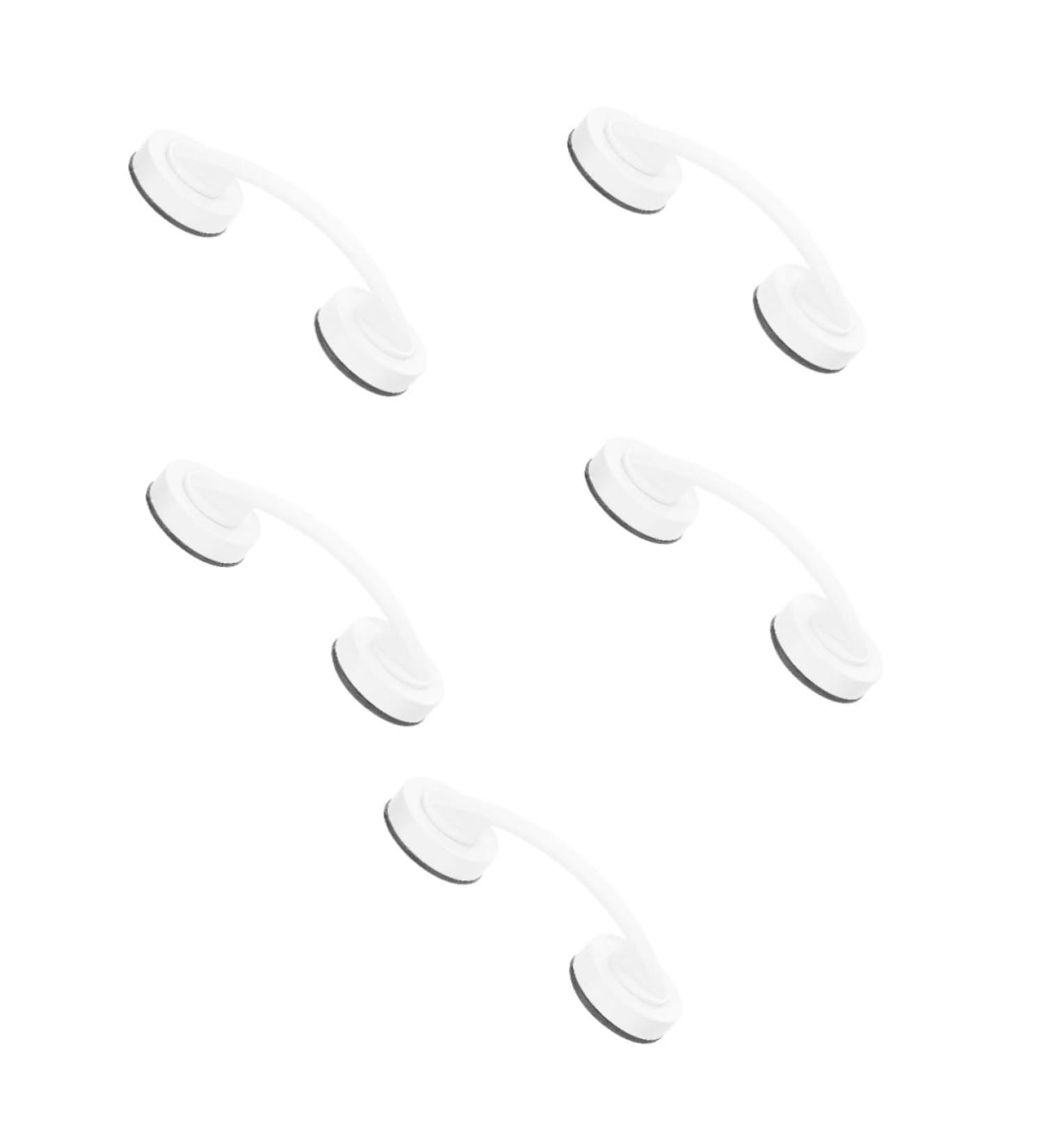 Healifty 5pcs Bathroom Handrail Pulls for Cabinets Bathroom Safety Handles Suction Handle Wall Tiles Non-slip 19.5x6.5x4.5cmx5pcs Whitex5pcs - Buy Online on GoSupps.com