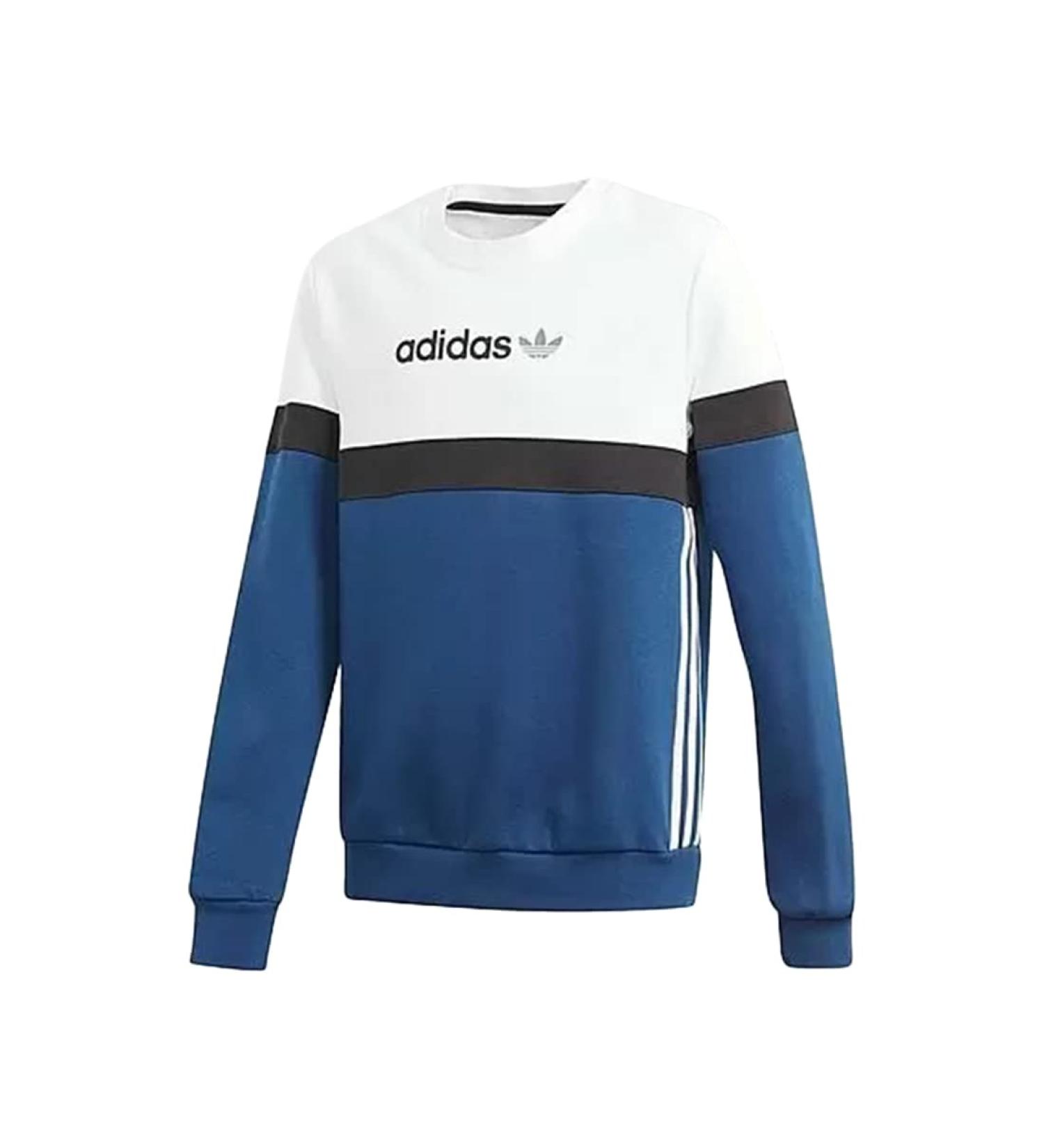adidas Kids Originals Itasca Fleece Crewneck Sweatshirt GJ5203 Size S