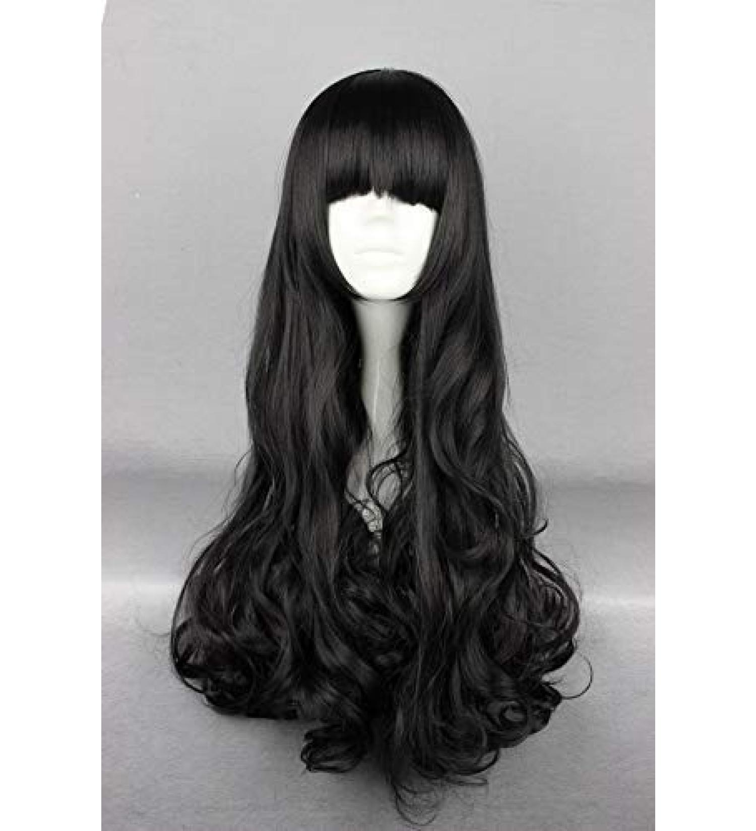HTZ Wigs Long Wavy Synthetic Hair Wig for Women - Color B | International Shipping Available - Buy Online on GoSupps.com