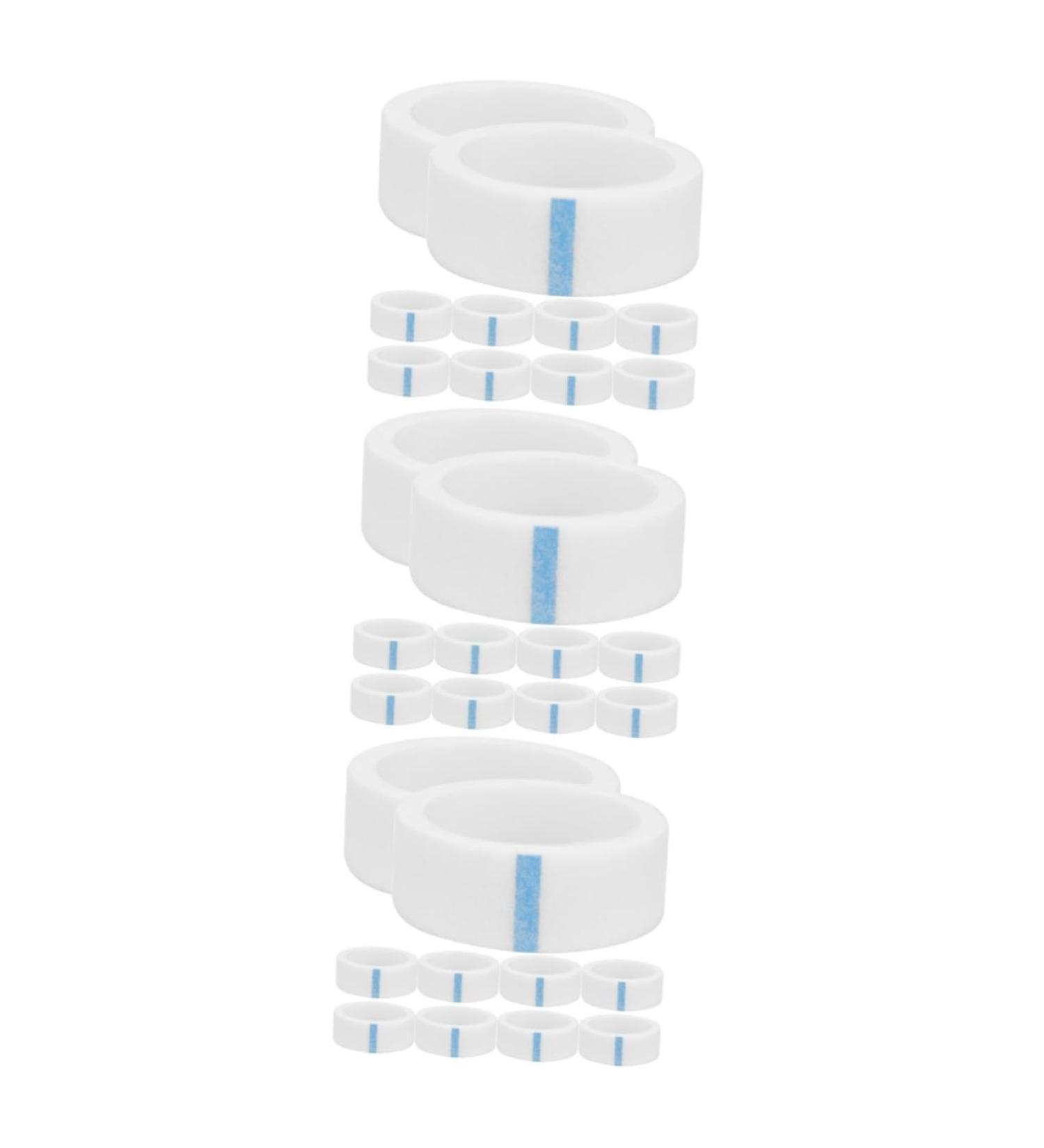 POPETPOP 30 Rolls Non-woven Fabric Lash Supplies for Lash Techs Sensitive Tape for Lash Extensions Makeup Tape Lash Tape Electric Tape White Makeup Supplies Invisible Tape Roll - Buy Online on GoSupps.com