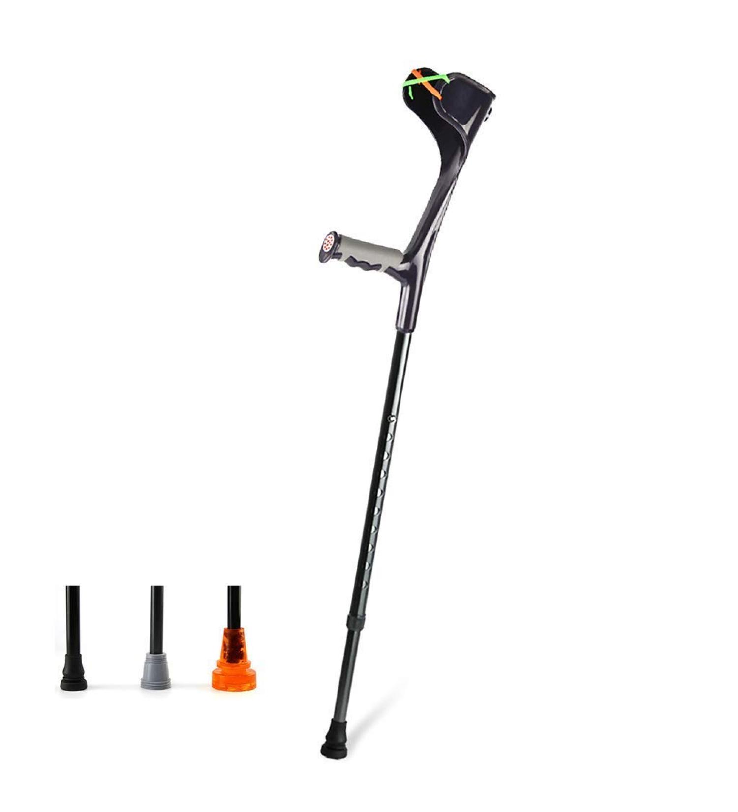 Axillary Crutches Lightweight Telescopic Adjustable Arm Cuff Non-Slip Crutches Rehabilitation Aid Walking Sticks Canes Suitable for Adults and Teenagers Ergonomic Handles Comfortable Grip Selfless - Buy Online on GoSupps.com