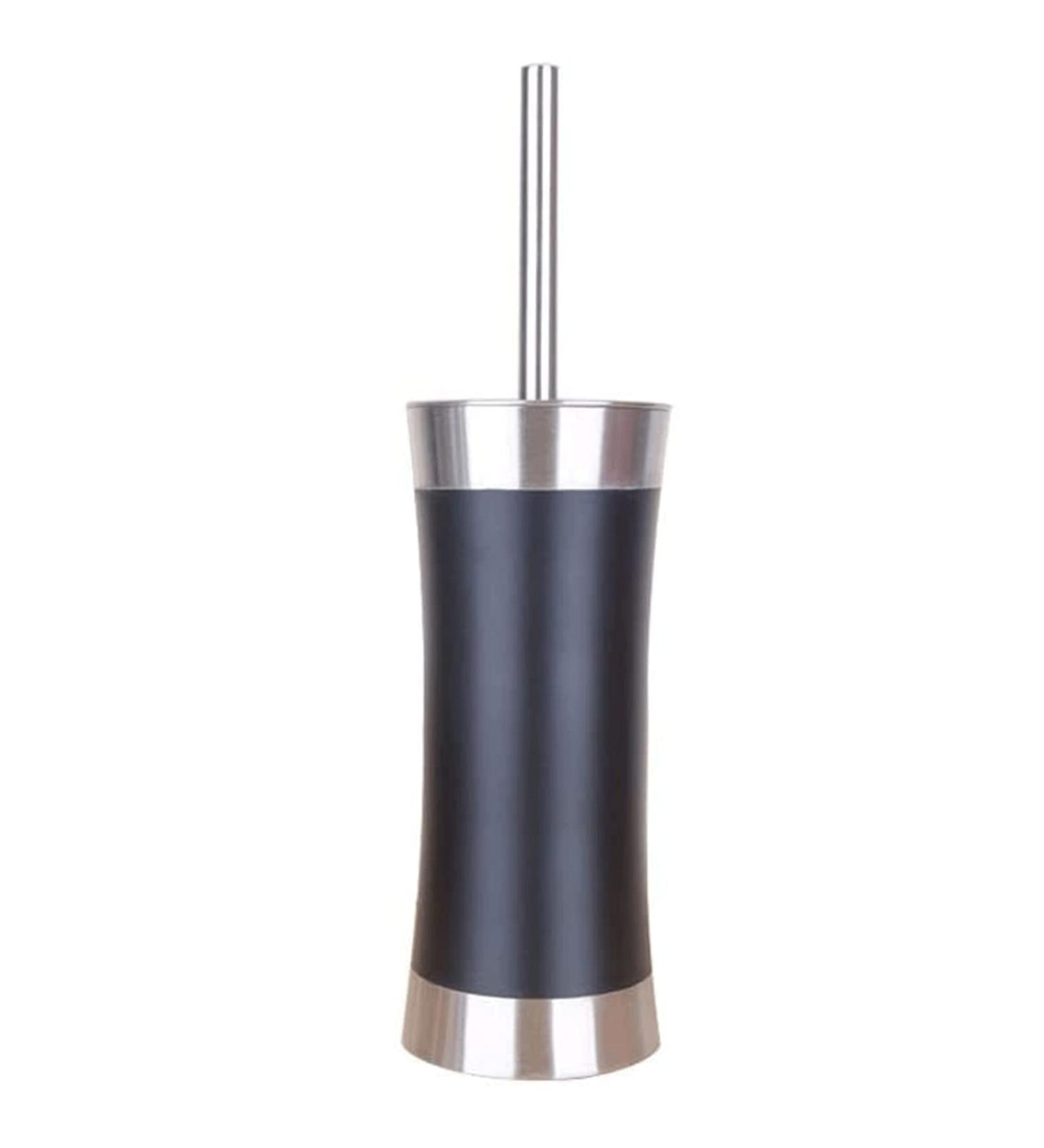 TEMKIN Elegant Waist Shape Creative Toilet Bowl Brush with Stainless Steel Handle Space Saving Bathroom Accessories Brushes - Buy Online on GoSupps.com