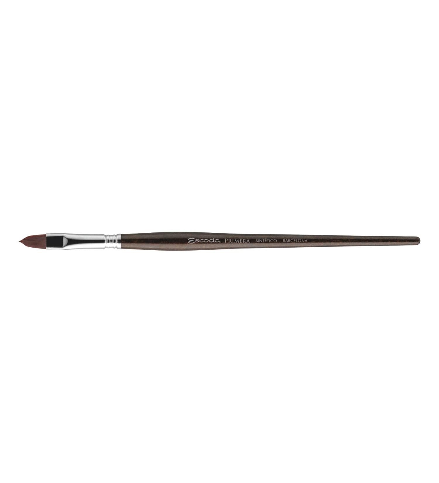 Escoda Primera 1960 Synthetic Maroon Teijin Filament Paint Brush - Size 16 Filbert - Watercolor & Acrylic - Buy Online on GoSupps.com