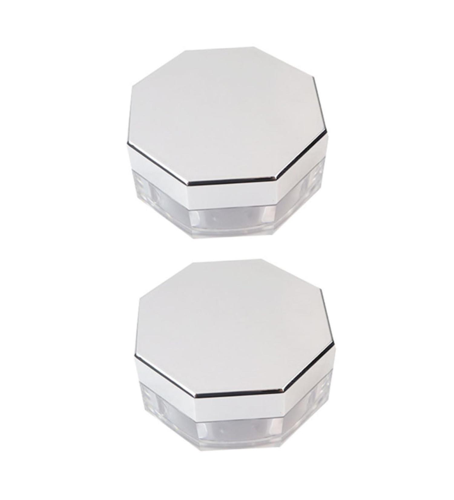 SHERCHPRY 2 Sets Octagonal Loose Powder Box Sponge Holder Powder Makeup Case Cosmetic Powder Case Loose Powder Containers Loose Powder Holder Makeup Powder Case Cosmetic Rack Pp - Buy Online on GoSupps.com