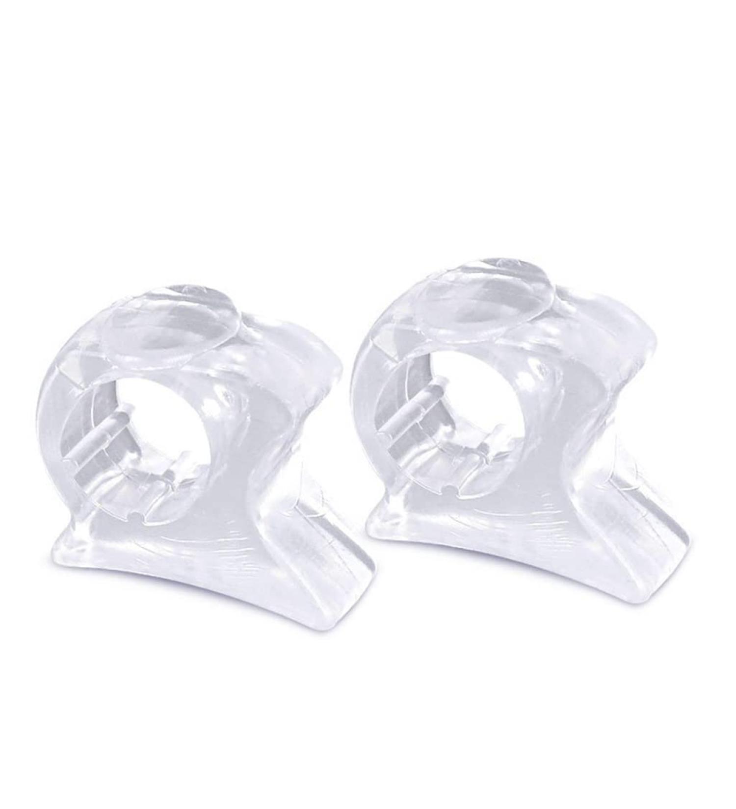 Cazaru Toe Separator & Valgus Corrector Soft Silicone Gel for Overlapping Toes | Men & Women | 2 Pairs | Comfortable Shoe Protection - Buy Online on GoSupps.com