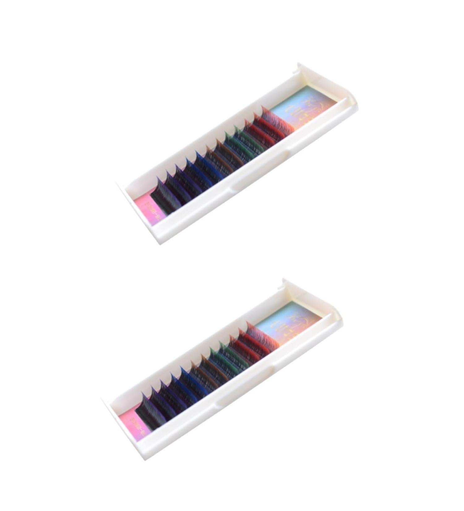 FOMIYES 2 Sets Fake Eyelashes No Irritation Volume Eyelashes Strip Exaggerated Fake Eyelashes False Eyelashes Adhesive Natural False Eyelashes Performance Eyelashes 3d Extend Major - Buy Online on GoSupps.com