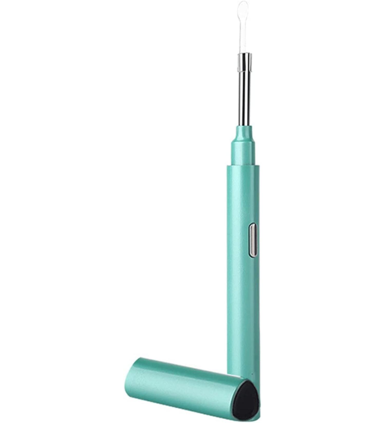 JYYBN Smart Ear Wax Removal Tool Camera | Wireless Ear Otoscope with 6 LED Lights | Waterproof Ear Cleaning Kit for Adults Children Pets - Green - Buy Online on GoSupps.com