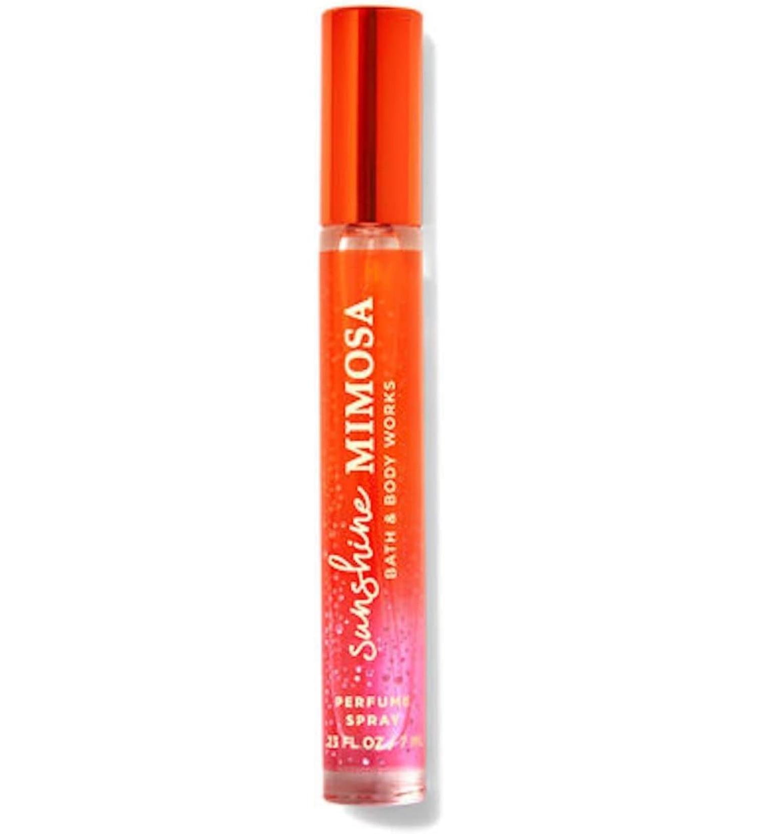 Bath & Body Works Mini Perfume Spray .23 Ounce Travel Size (Sunshine Mimosa) Sunshine Mimosa 0.23 Fl Oz (Pack of 1)