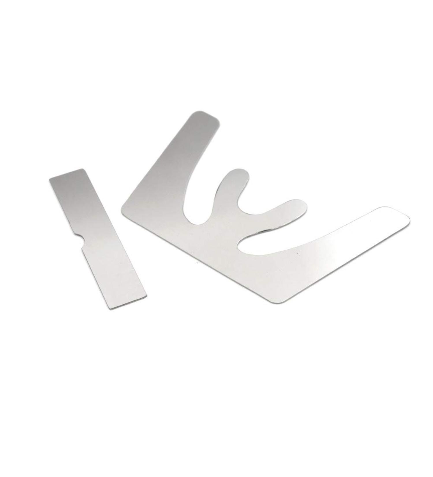Buy 1 Set Stainless Steel Dental Fox Plane Plate - Occlusal Maxillary Casting Jaw | International Shipping Available - Buy Online on GoSupps.com