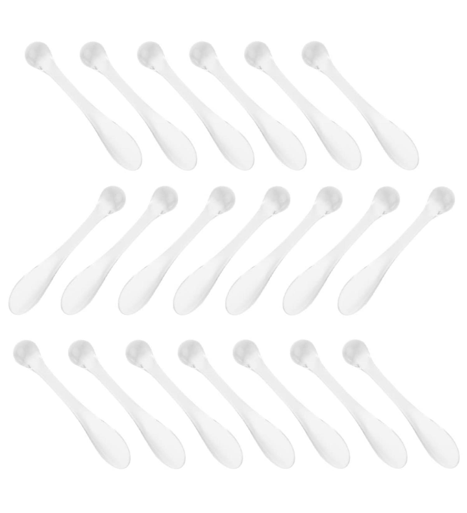 FOMIYES Cuill re Cr me en Acrylique 20 Pi ces B tonnet de Massage des Yeux Transparent Outil Cosm tique pour Visage Usage Professionnel et Personnel Massage Anti-poches Yeux 7.7x1.38cm Couleur transparente - Buy Online on GoSupps.com