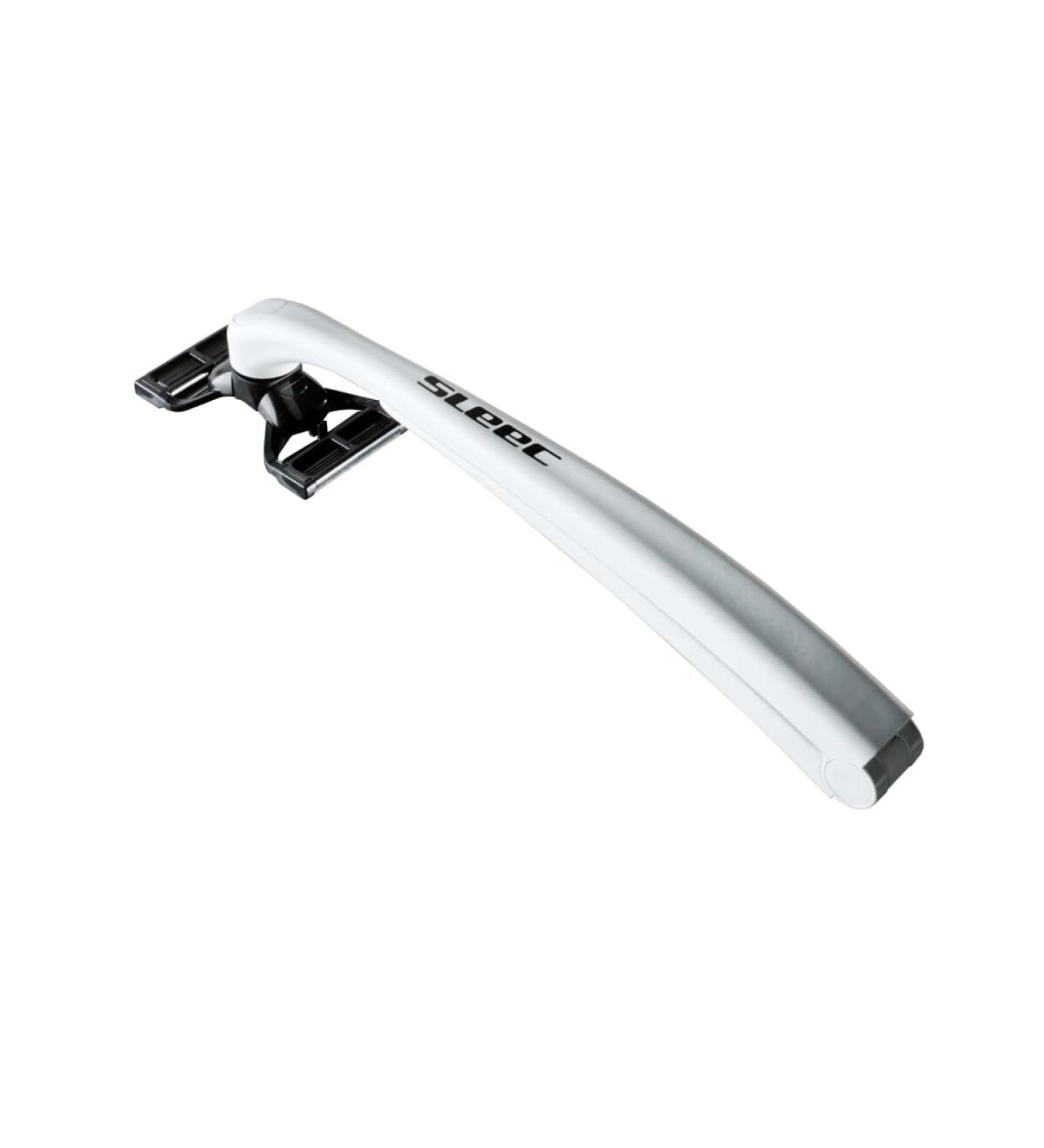 Shop Sleec Razor Body Sportrazor Twin - High-Quality German Razor for Face Legs & Back | Adjustable 25-40 cm Handle | 4x5 Blades - White/Green - Buy Online on GoSupps.com