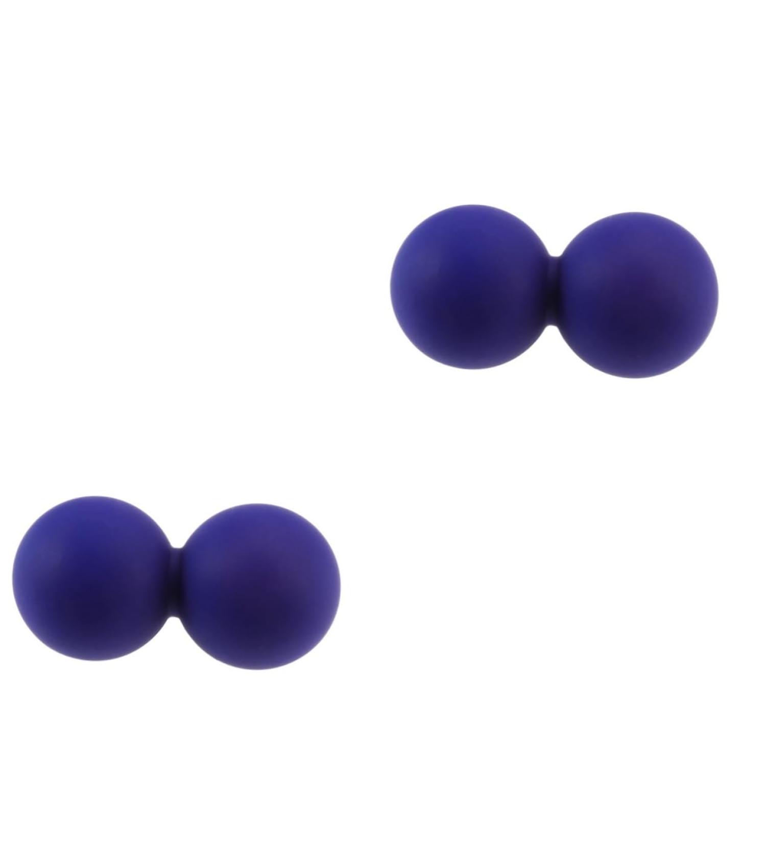 Partykindom Foam Fascia Ball Curlers - Acupressure & Massage Rollers for Yoga & Fitness - Buy Online on GoSupps.com