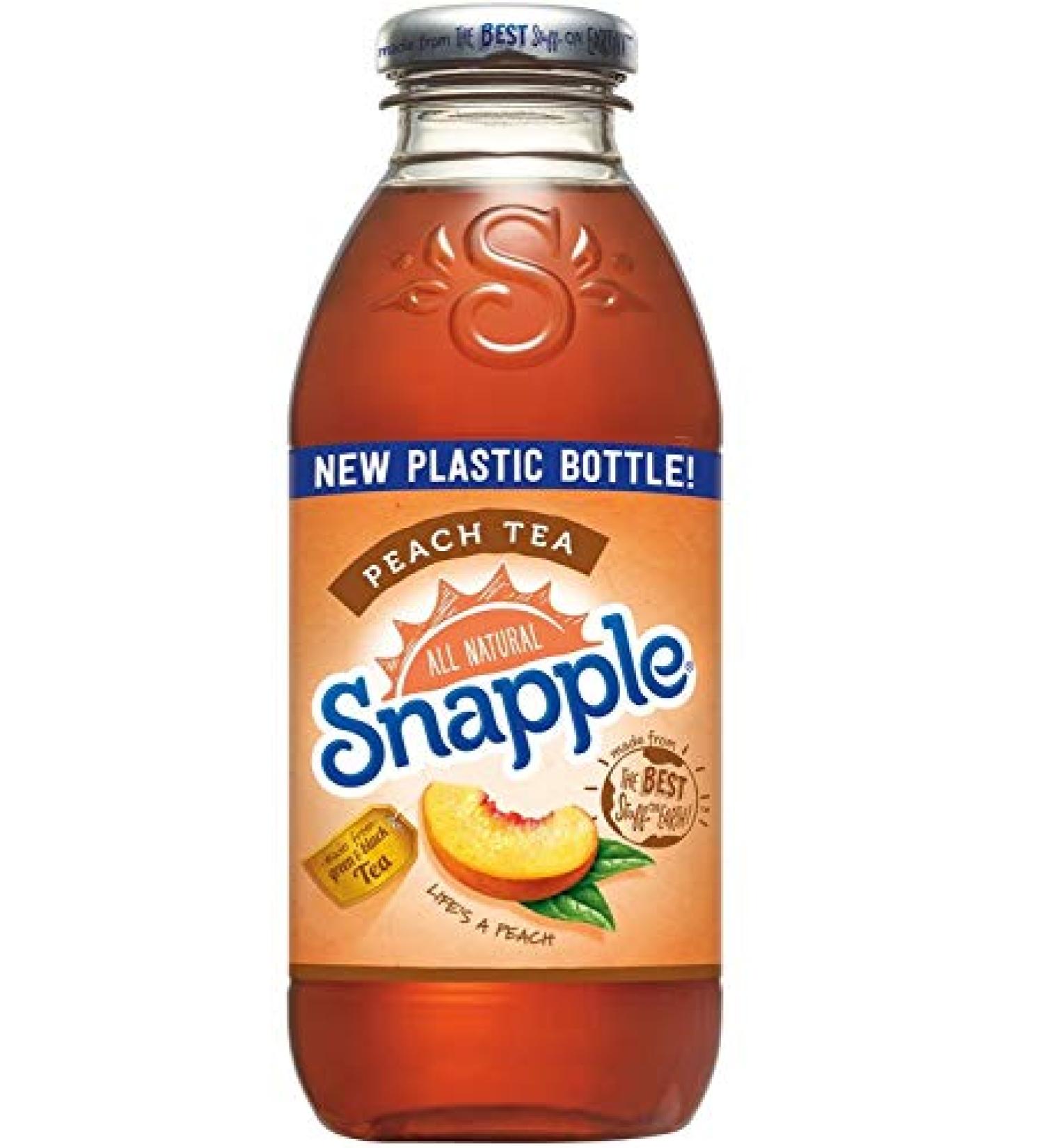 Snapple Peach 12 x 473 ML 5676 Milliliter Soft Drinks - Buy Online on GoSupps.com