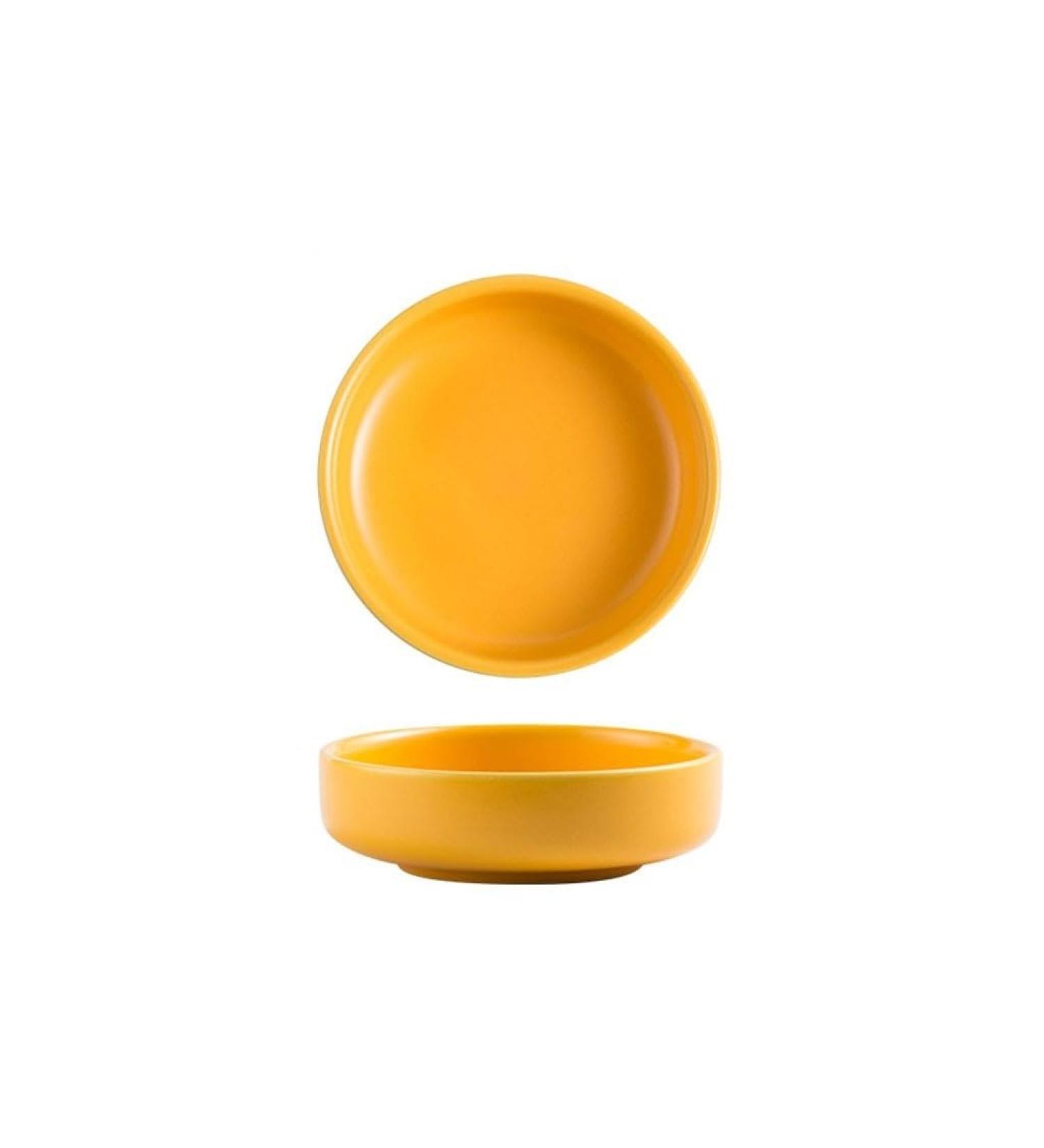 Fruit Bowl Snack Containers Round Plate Creative Ceramic Small Plate Soaking Plate Household Soy Sauce Plate Small Plate Vinegar Plate Soaking Plate Soy Sauce Breakfast Bowls (Color : C) (D) - Buy Online on GoSupps.com