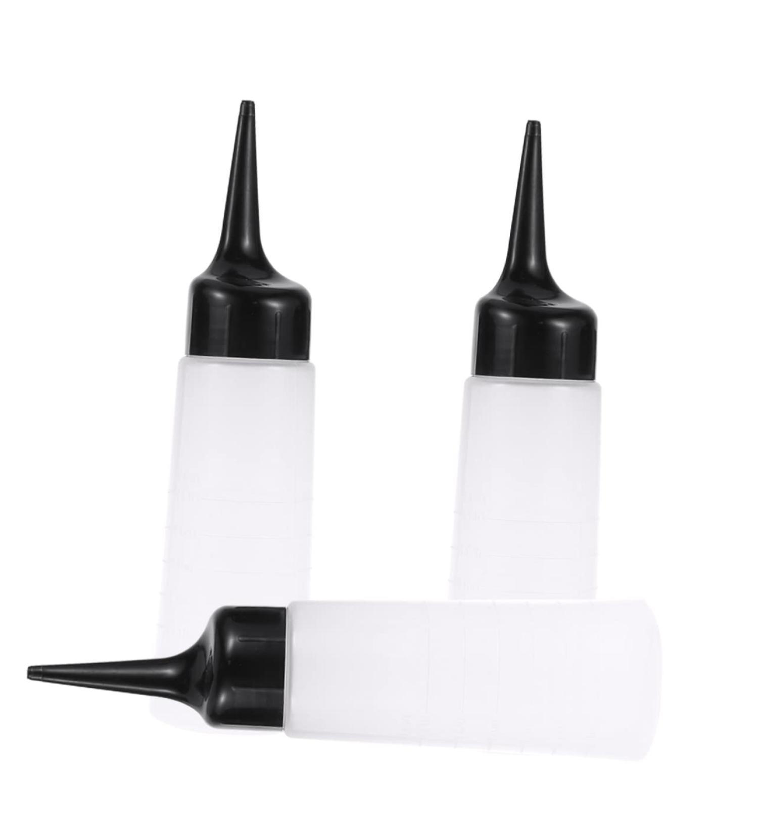 Dressoos 3ST Refillable Hair Styling Containers - Shampoo Hair Dye & Oil Bottles for Colored Hair | International Shipping - Buy Online on GoSupps.com