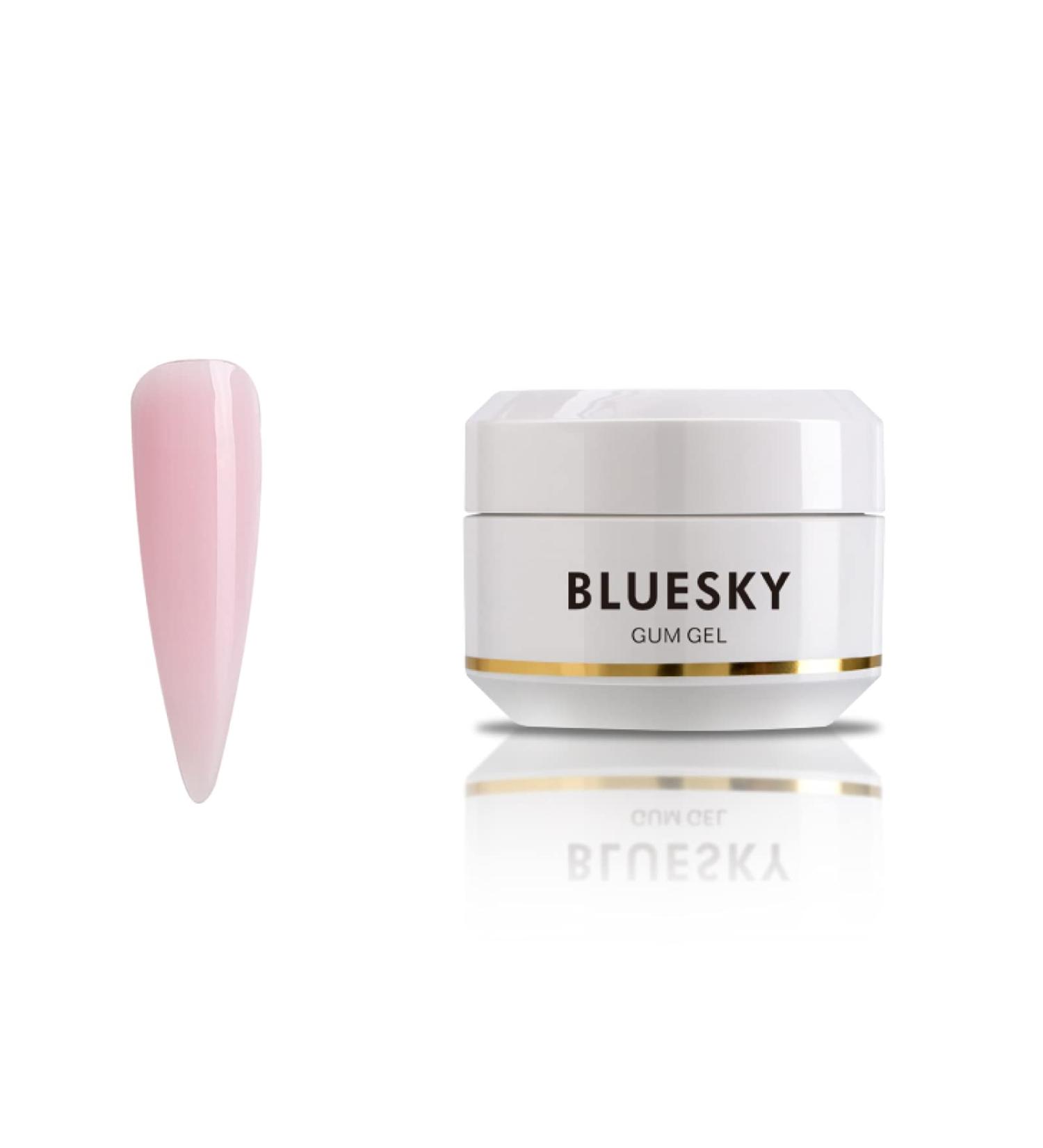 Bluesky Gum Gel 15g Sakura Pink - Fast Poly Gel Nail Builder | UV LED Nail Polish | 30g for Perfect Nail Extensions - Buy Online on GoSupps.com