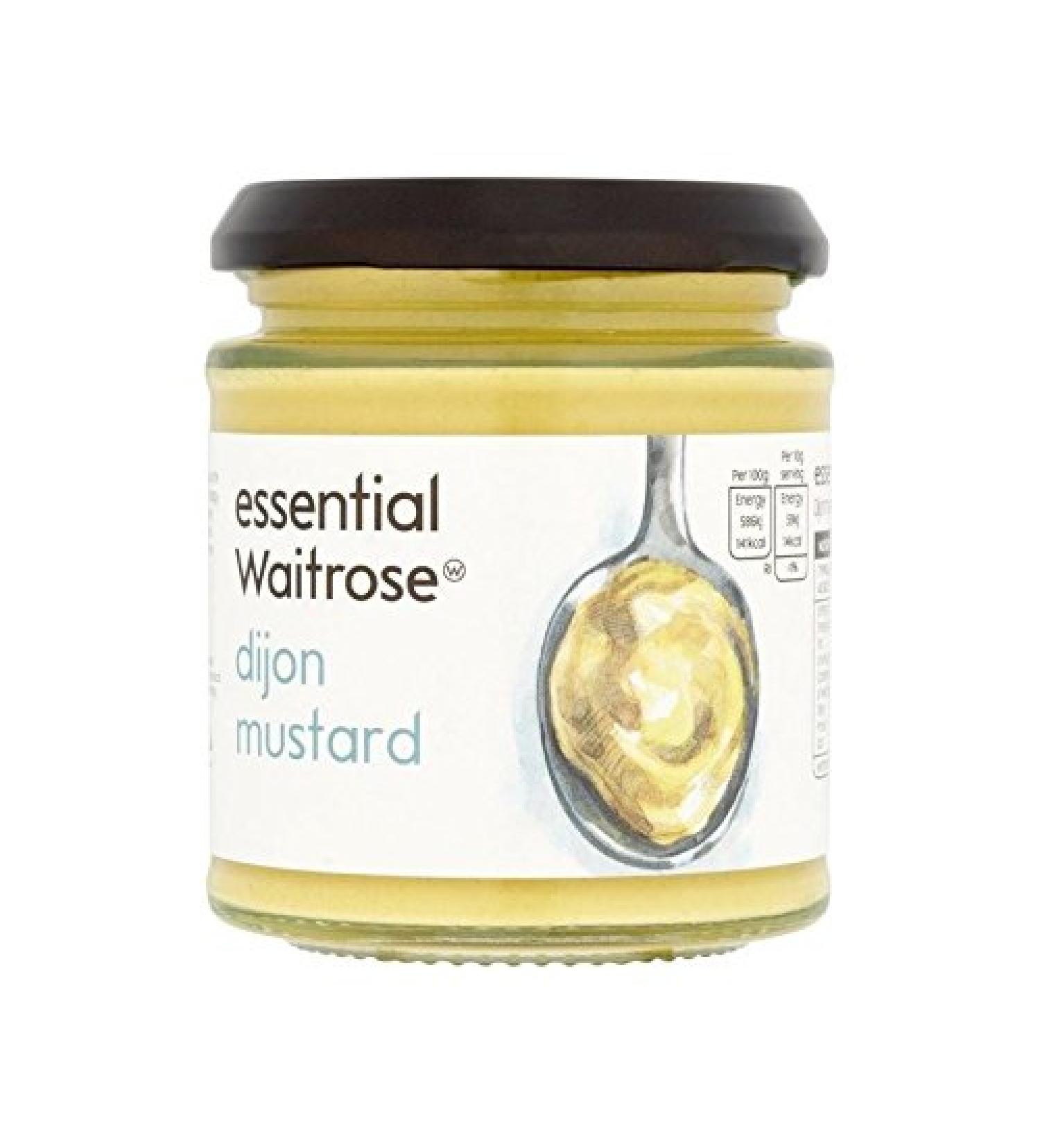 Waitrose Dijon Mustard Essential Waitrose 180 g