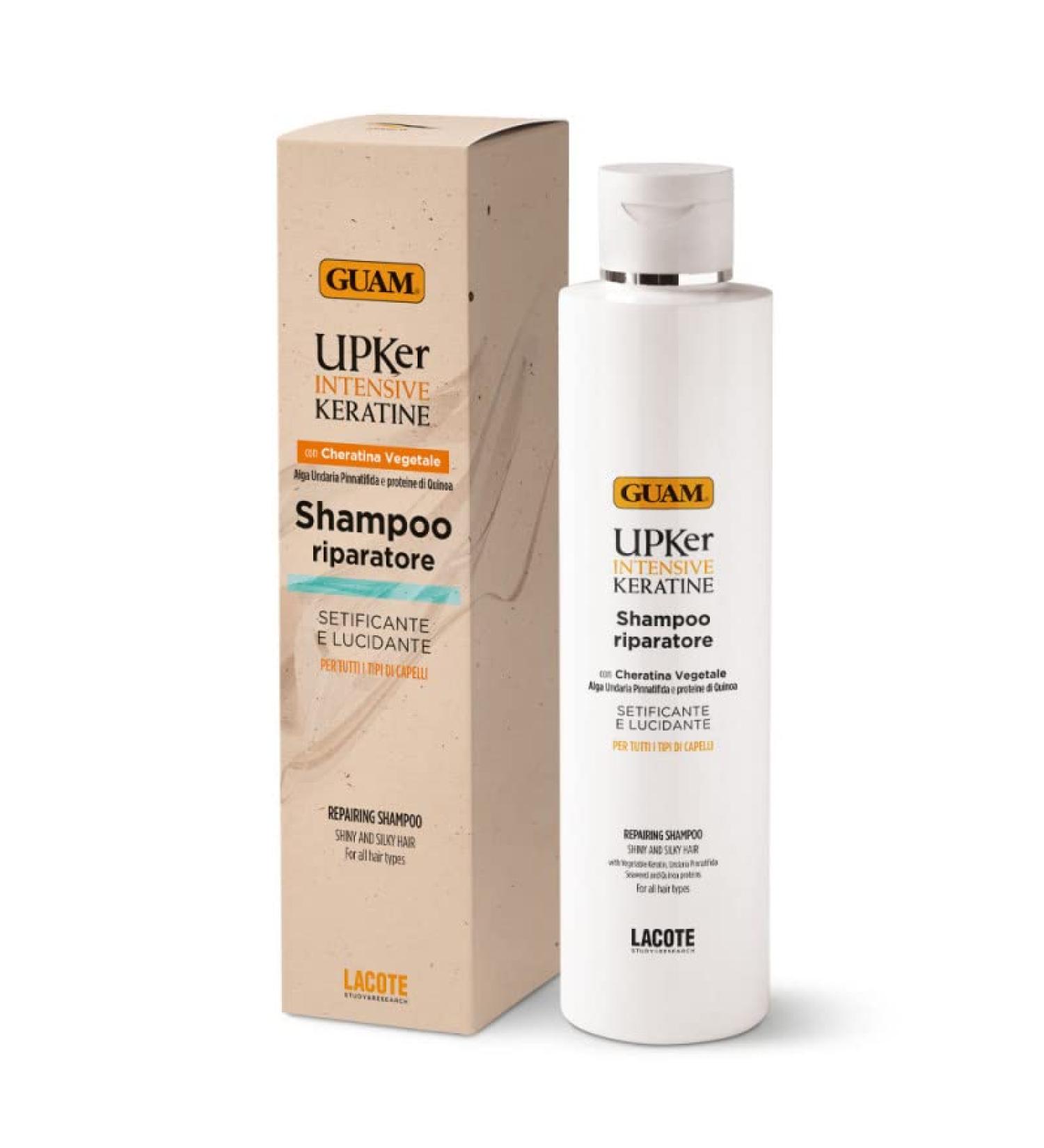  Guam Guam UPKER INTENSIVE KERATIN Repairing Shampoo with Plant Keratin 200 ml - Buy Online on GoSupps.com