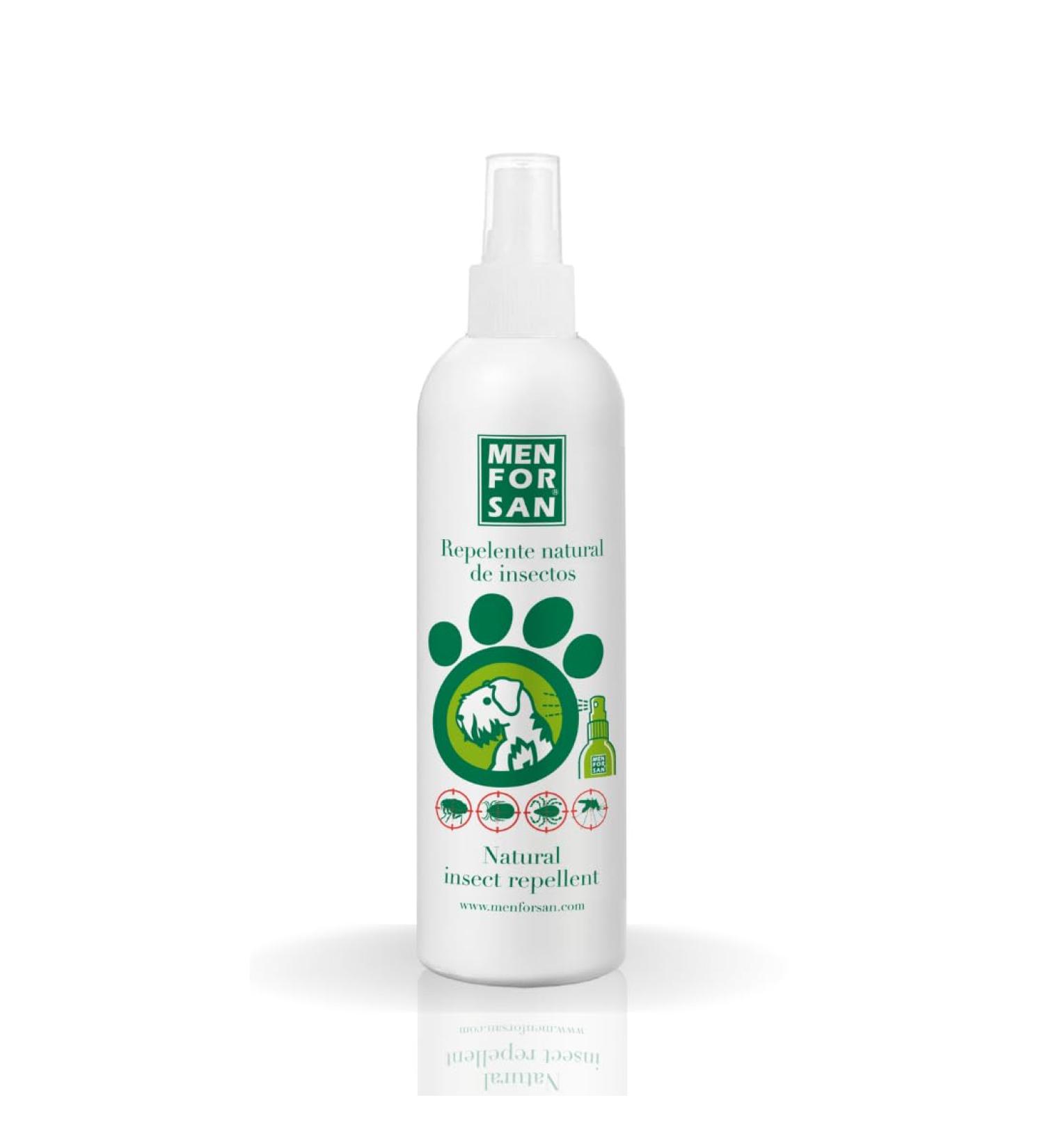 Menforsan Natural Insect Repellent with Citronella and Lemongrass 250ml - Effective Bug Spray - Buy Online on GoSupps.com