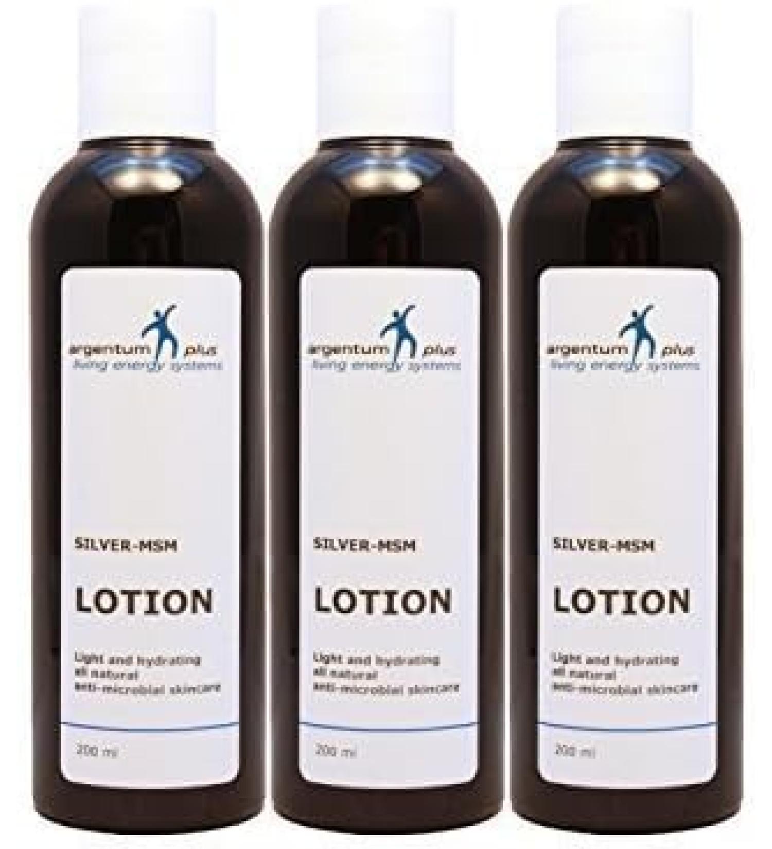 argentum plus - Silver-MSM Lotion 3 x 200 ml