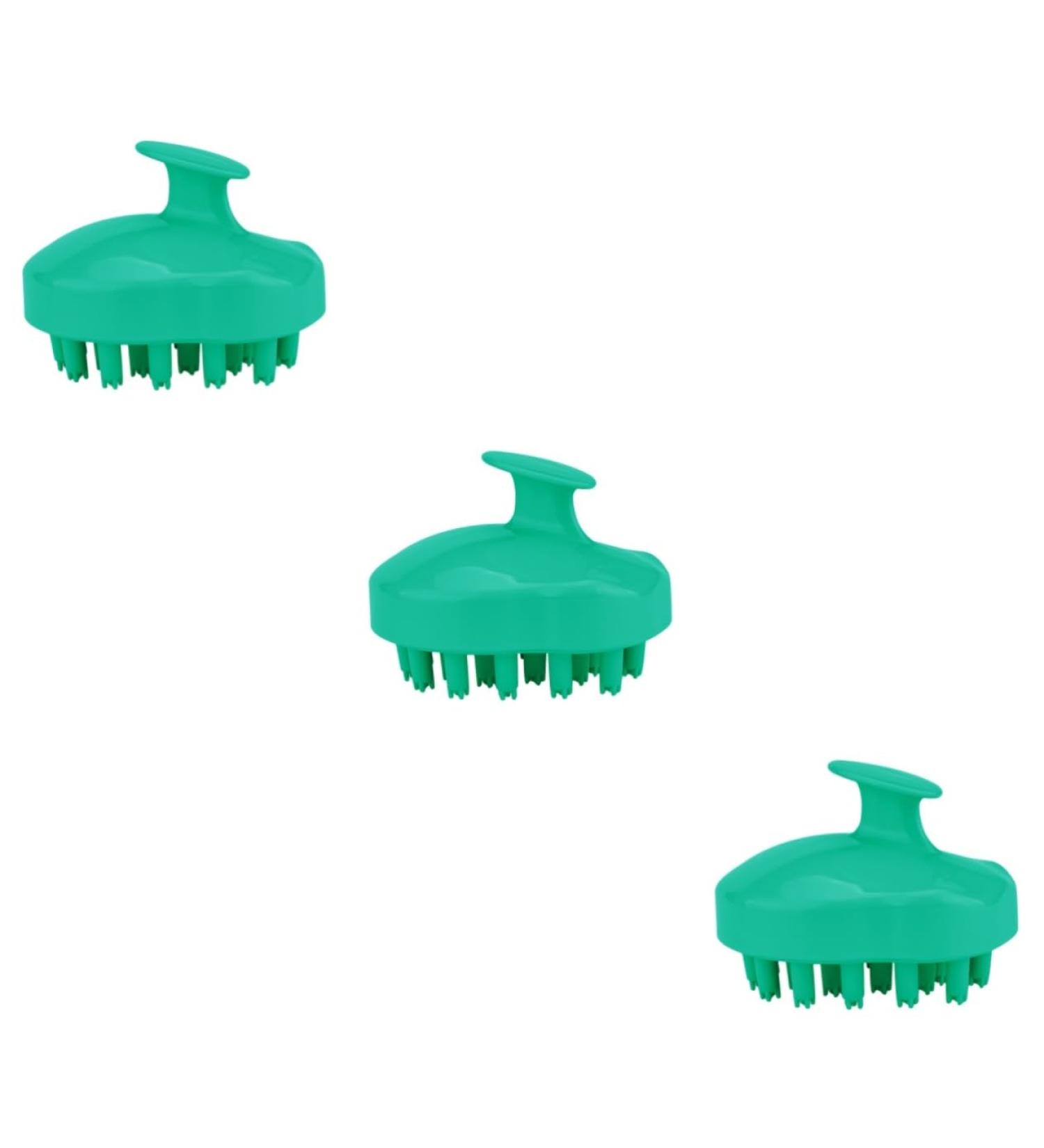 Magiclulu Scalp Brush - 3-in-1 Silicone Hair Scales Shower Massage & Shampoo Tool for Healthier Scalp - Buy Online on GoSupps.com