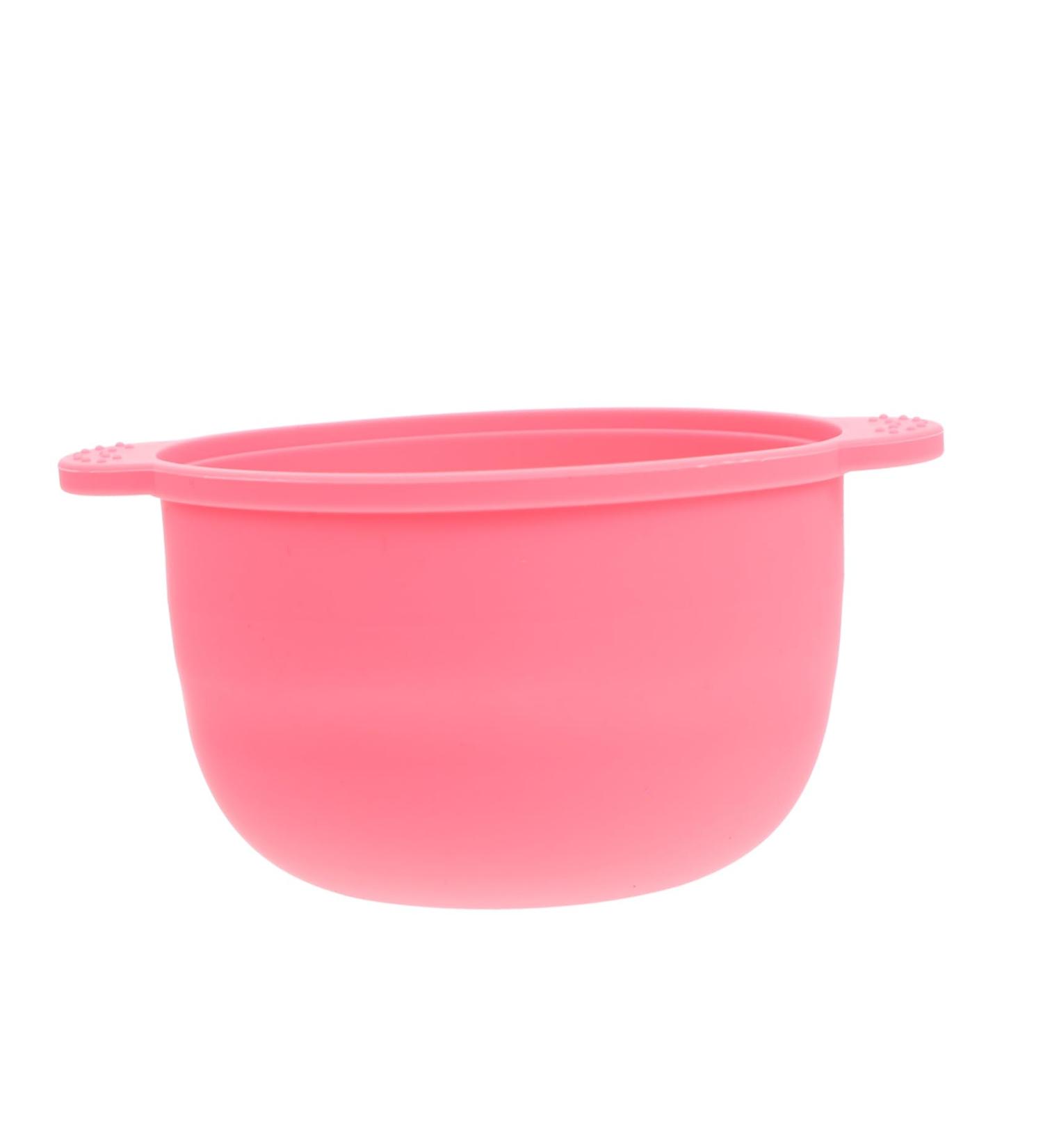 Coheali Silicone Wax Melting Bowl Collapsible Mixing Container & Home Wax Accessories | 13x11cm Pink - Buy Online on GoSupps.com
