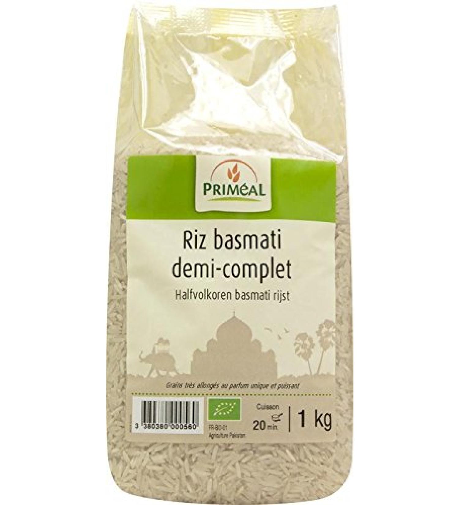 Priméal Basmati Rice 1/2 Whole 1 kg