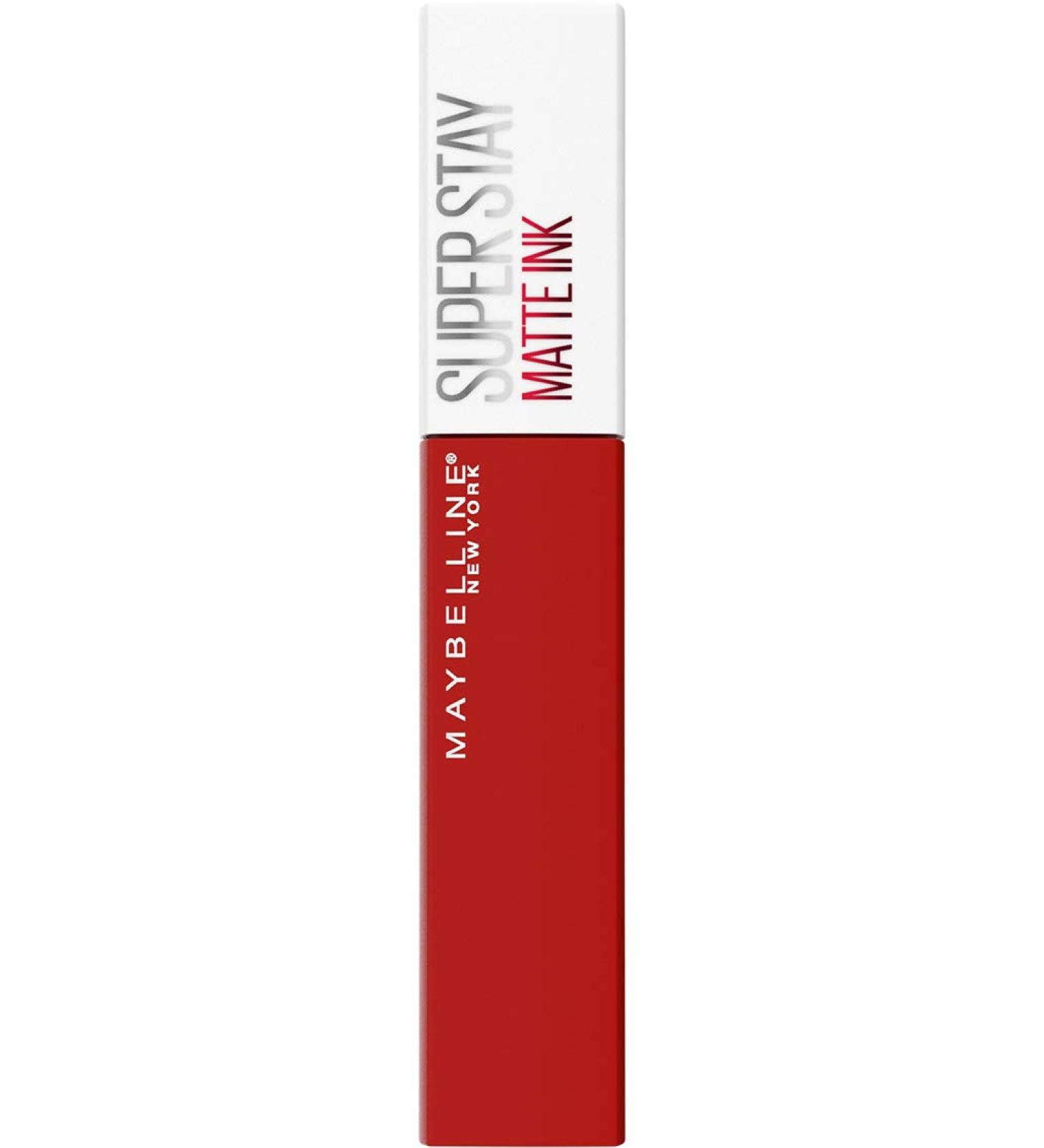 Maybelline Superstay Matte Ink 330 Innovator Liquid Lipstick 5ml - Orange Red (Pack of 1) - Buy Online on GoSupps.com