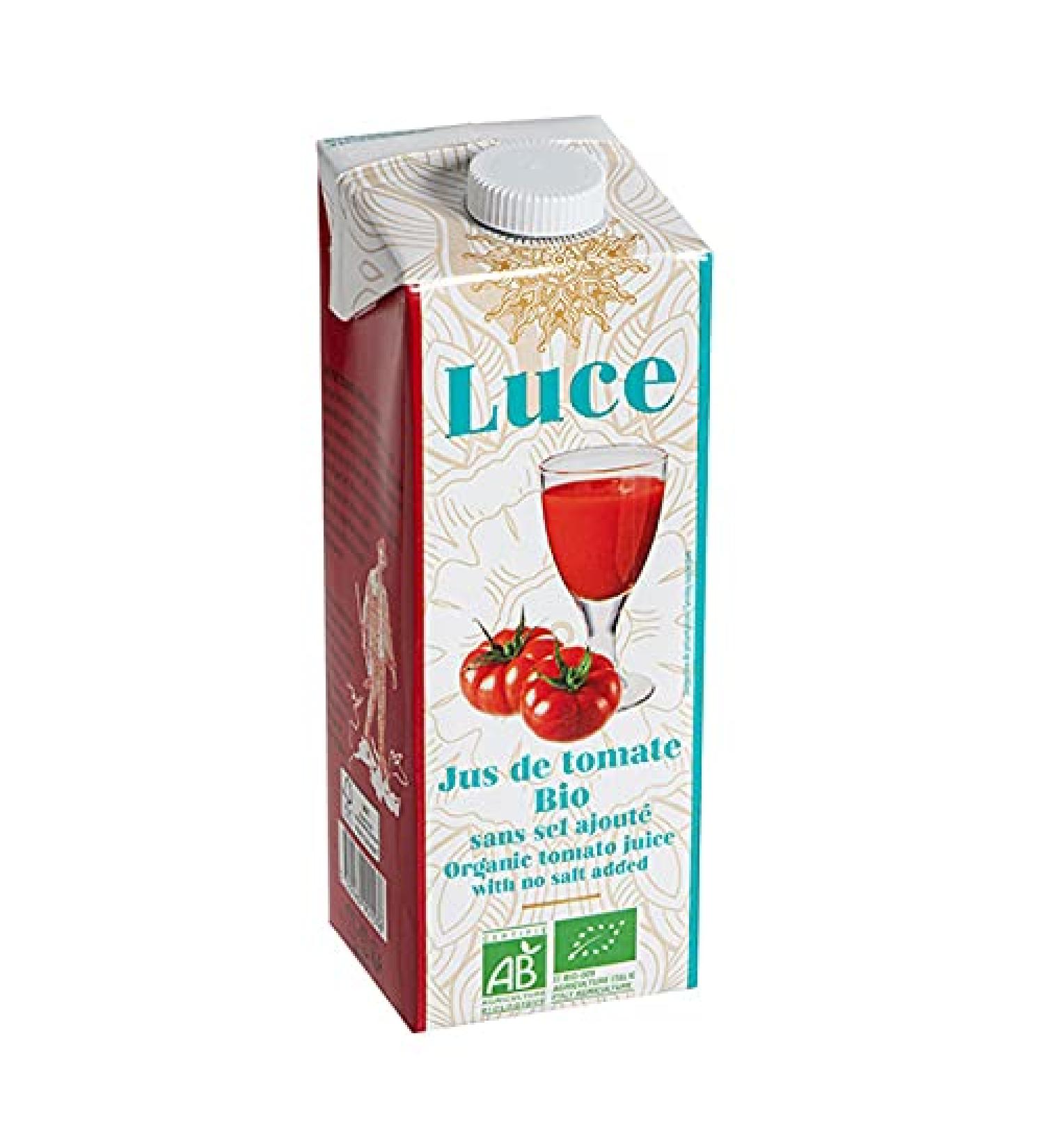 Luce - Jus De Tomates Sans Sel 1L - Vendu par unit  - Buy Online on GoSupps.com