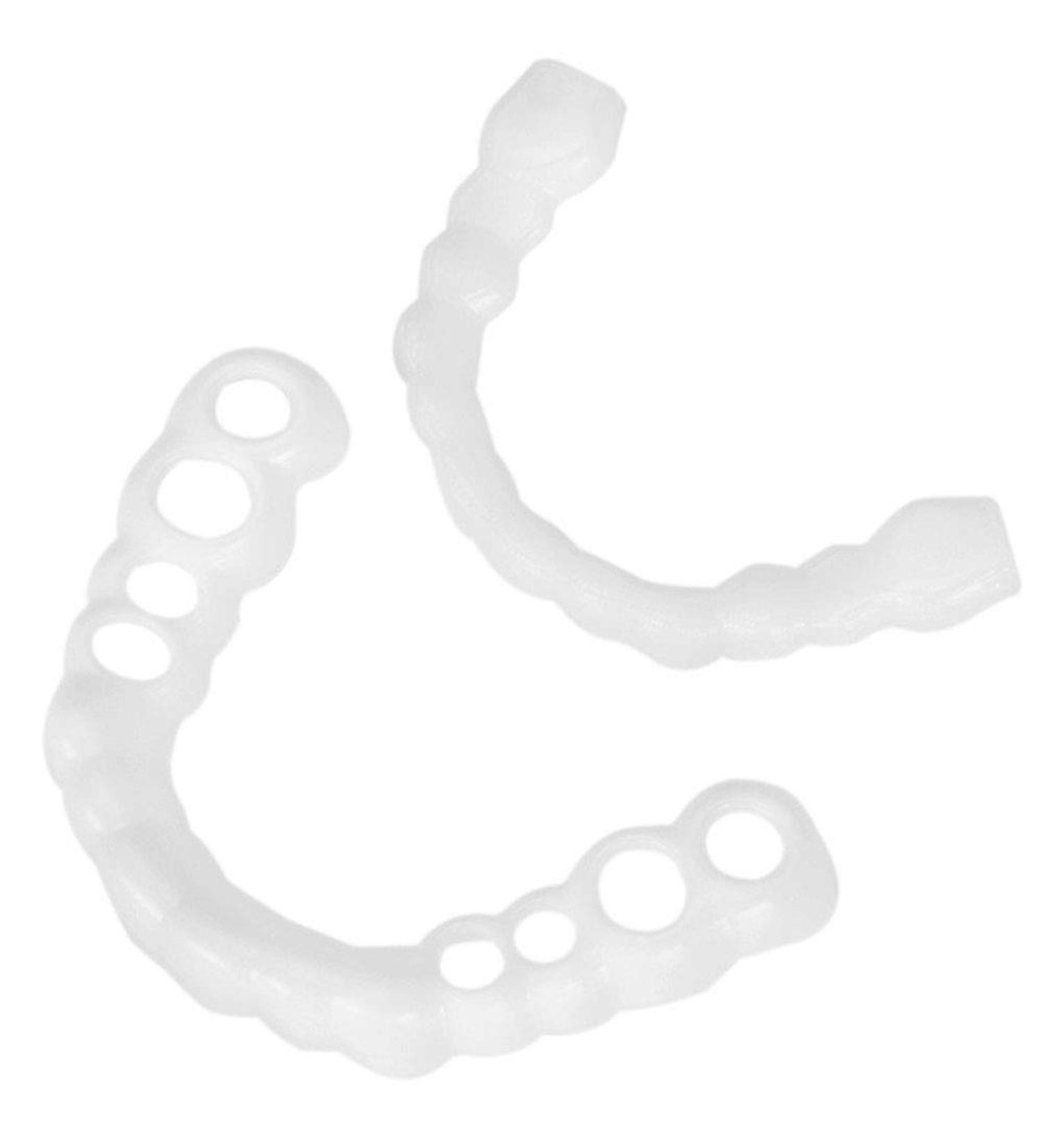 Comfortable False Teeth - Perfect Smile Fit Flex | Teeth Whitening & Coverage Tool - 1 Pair for International Shipping - Buy Online on GoSupps.com
