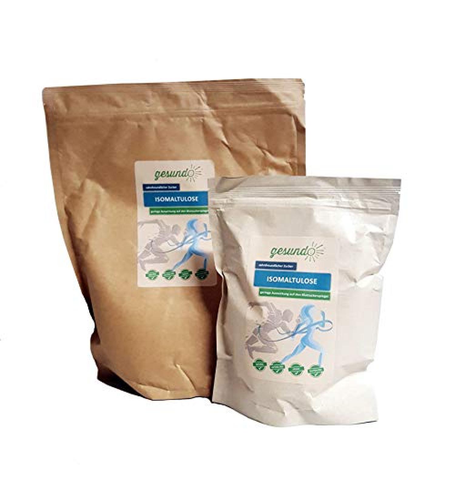 Gesundo Isomaltulose Palatinose - Best Sugar Substitute - 2.5kg Bag - International Shipping - Buy Online on GoSupps.com
