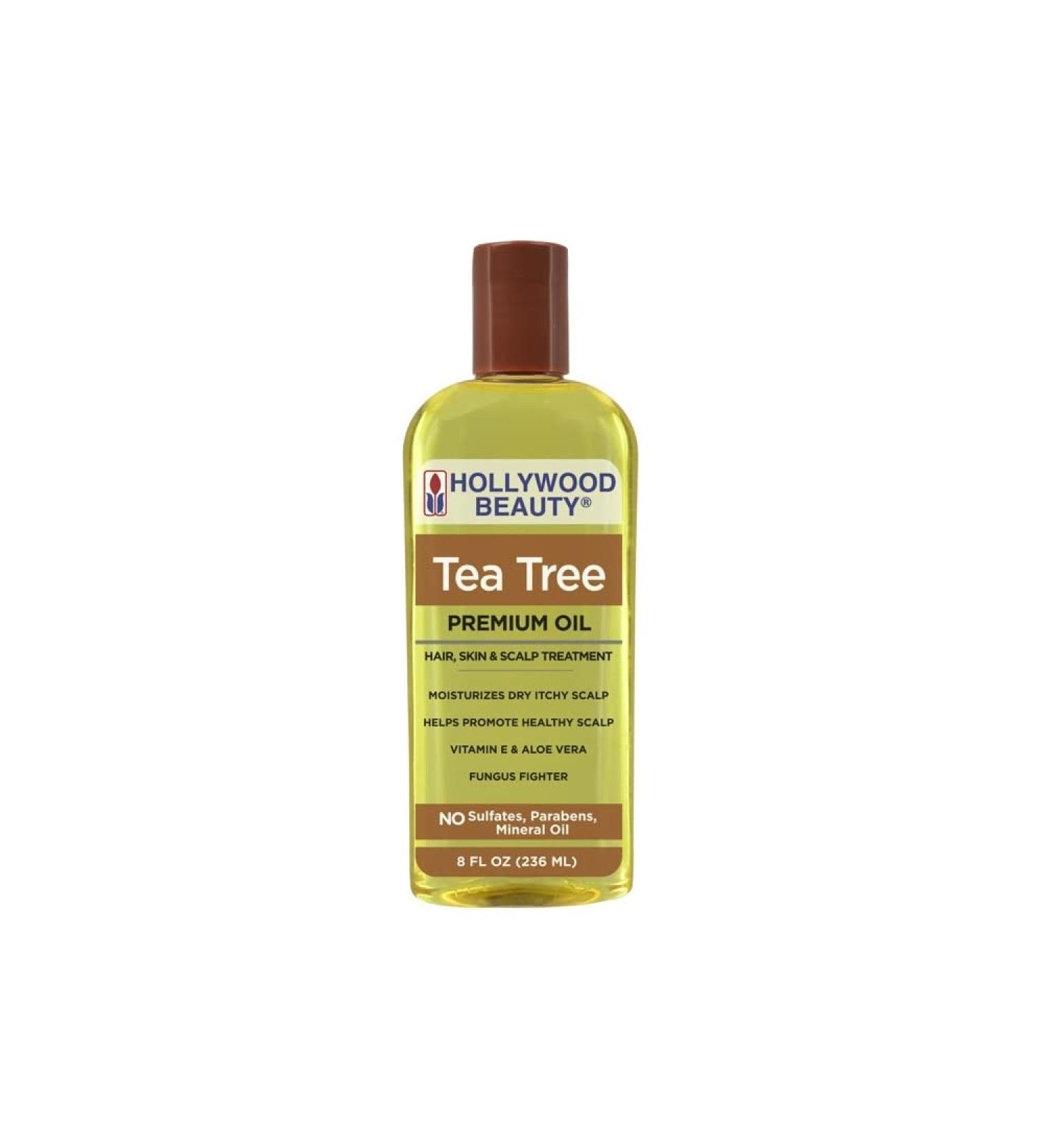 HOLLYWOOD BEAUTY Tea Tree Oil Skin & Scalp Treatment 8 oz