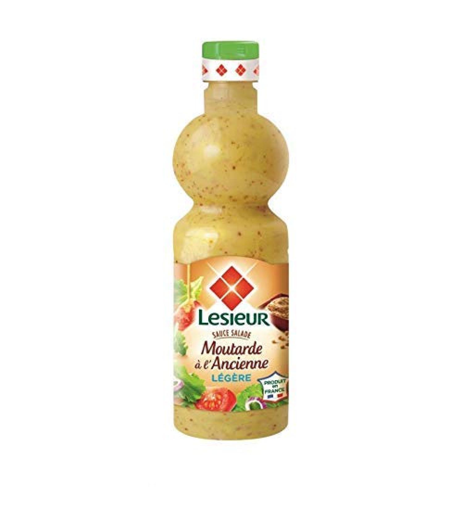 LESIEUR - Light Salad Sauce Mustard with Older 500 ml - Set of 3 - Best Offer