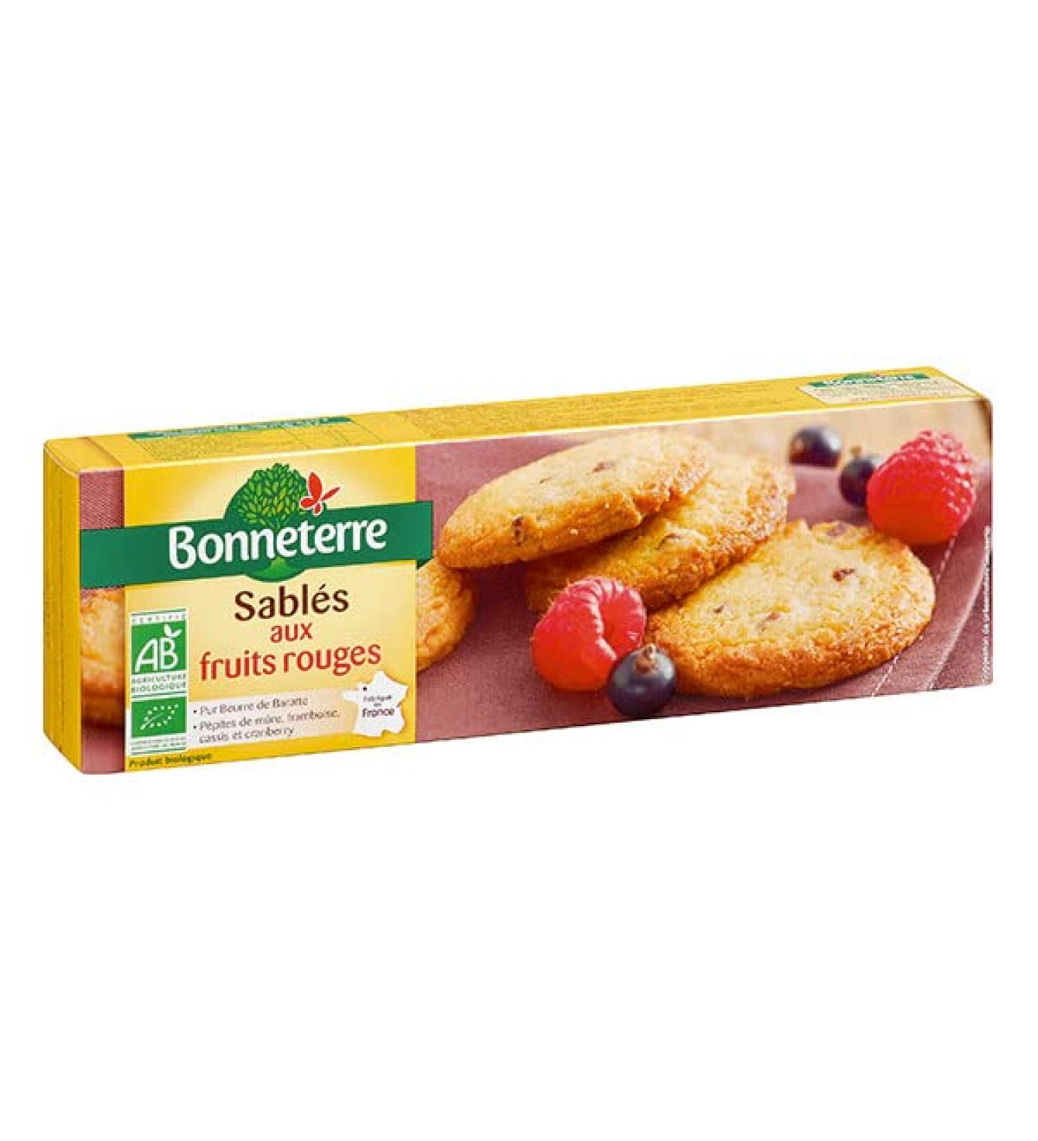 Bonneterre - Red fruit shortbread 150g - unit