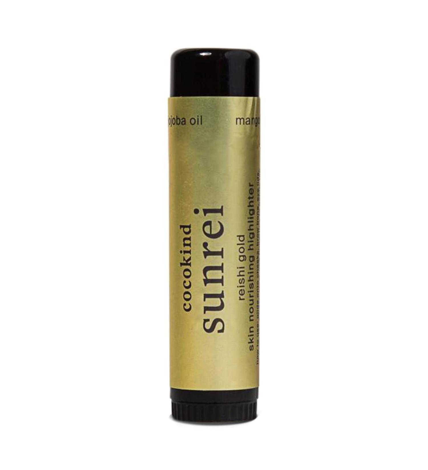 Cocokind Highlighter Stick | Sunrei Reishi Gold - Natural Plant-Based Highlighter | 0.5 oz - Buy Online on GoSupps.com