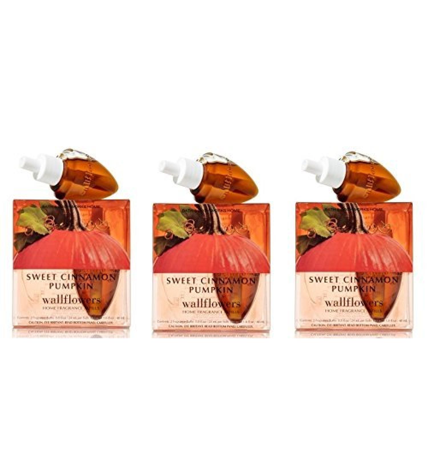 Dpnamron Sweet Cinnamon Pumpkin Wallflowers - SIX Refill Bulbs - Bath & Body Works
