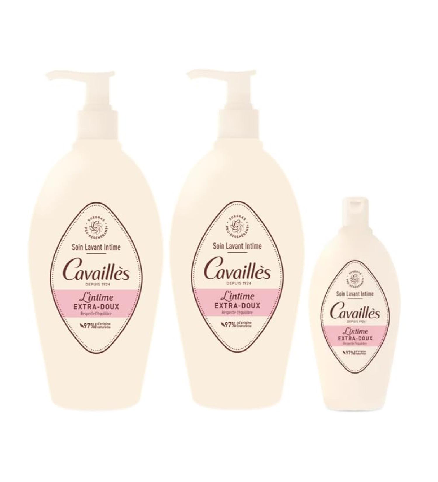  PARAVOSTRA ROG CAVAILL S | Extra Gentle Intimate Wash | Respected and protected intimate area - Natural formula | Gently cleanses & Protects the intimate balance | Pack: Intimate Wash (2 x 500 ml + 1 x 100 ml) - Buy Online on GoSupps.com