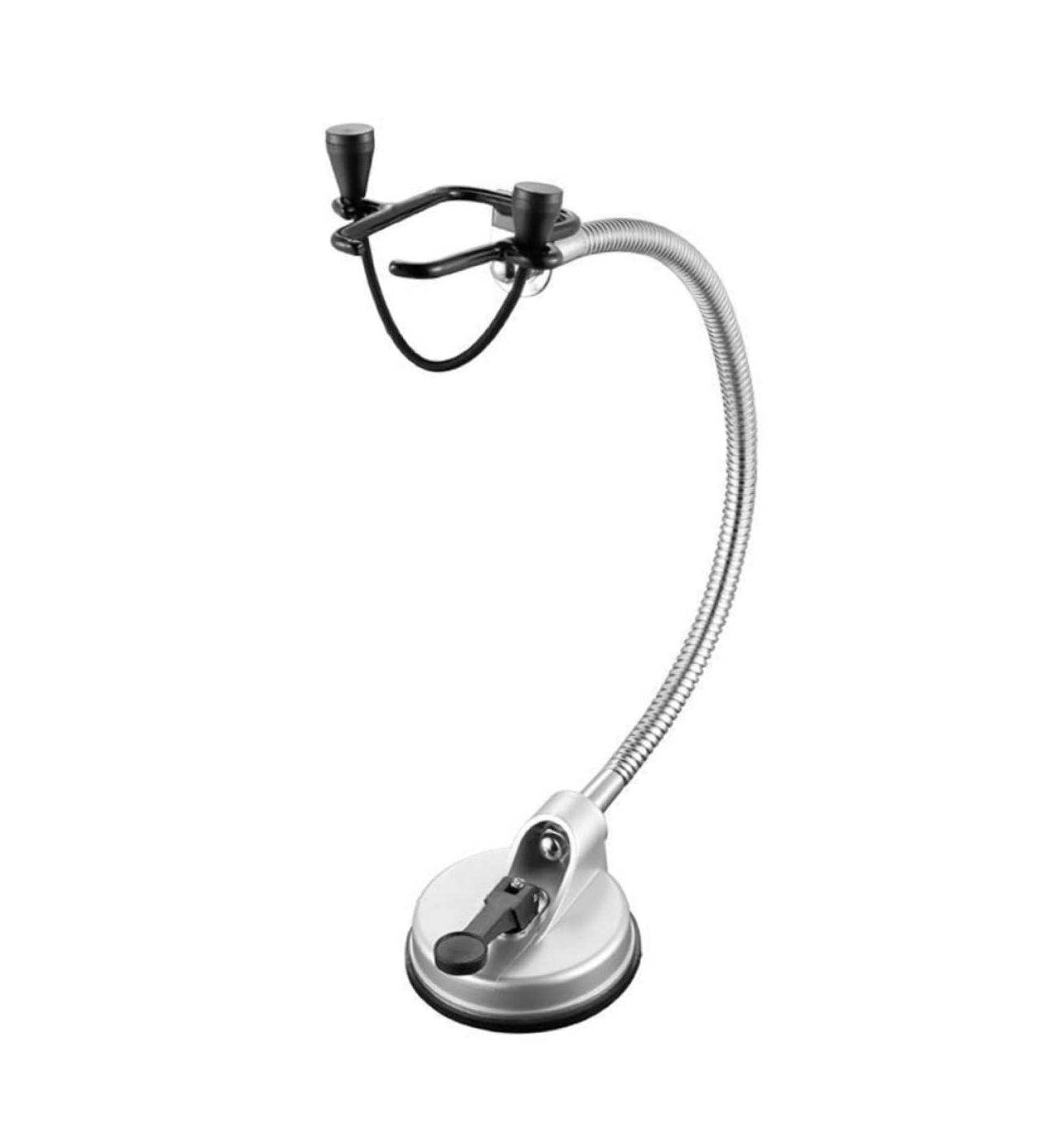 Alipis Adjustable Blow Bathroom Storage Suction Hair Stand Cup Steel Holder Dryer Rack Hands - Buy Online on GoSupps.com
