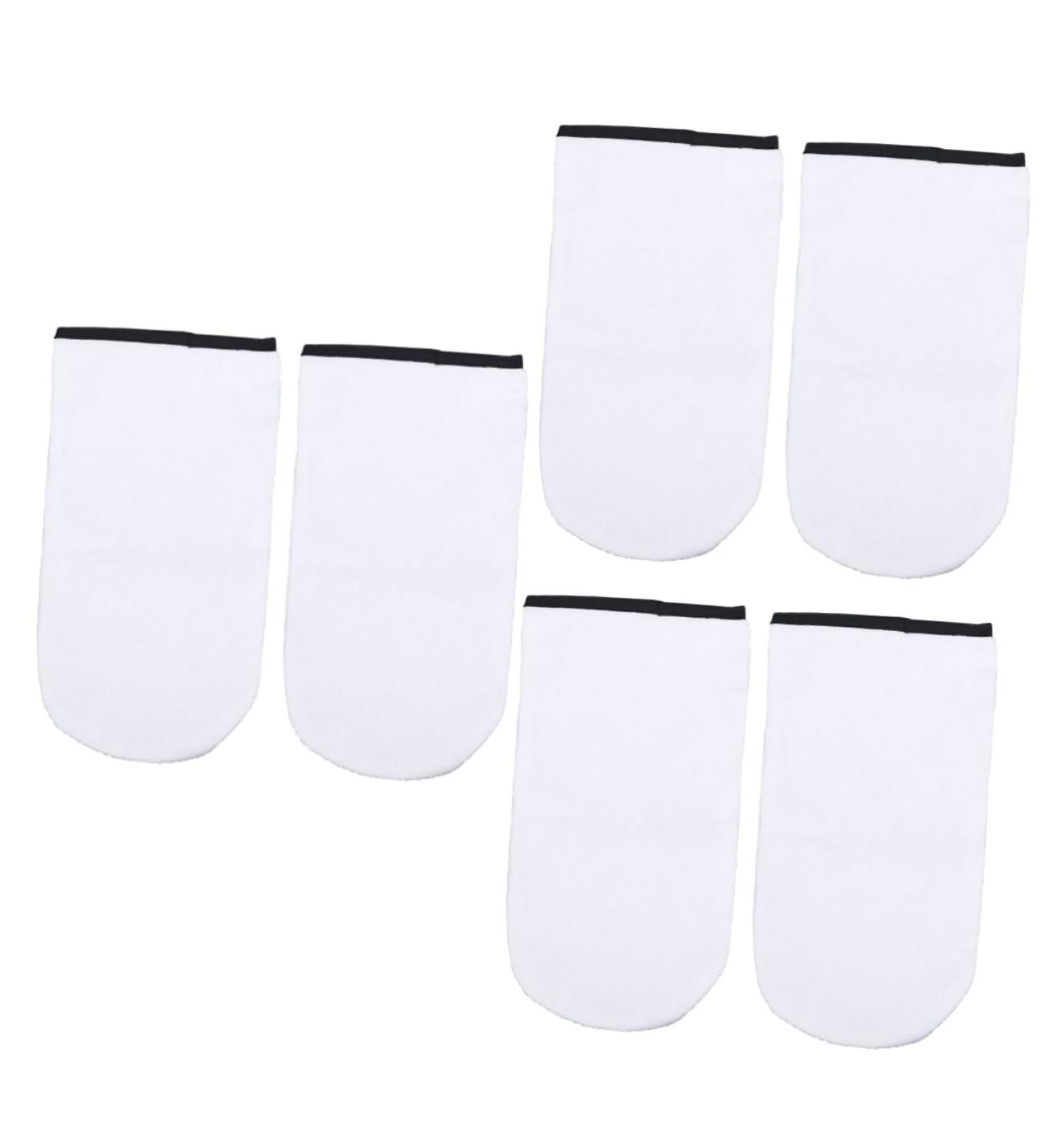 MAGICLULU 3 Pairs Wax Gloves was Bath Hand Cover Womens Glives Wax Bath for Hands Hydrating Gloves Heated Mittens Work Gloves Paraffin Wax Hand Cover White Moisturizing Bath Mat - Buy Online on GoSupps.com
