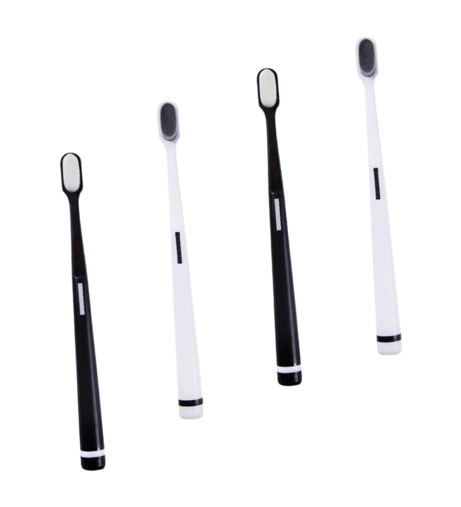 Goohochy 4-Piece Wangan Hair Toothbrush Set - Portable Oral Hygiene Cleaning Tools for a Fresh Mouth - Buy Online on GoSupps.com