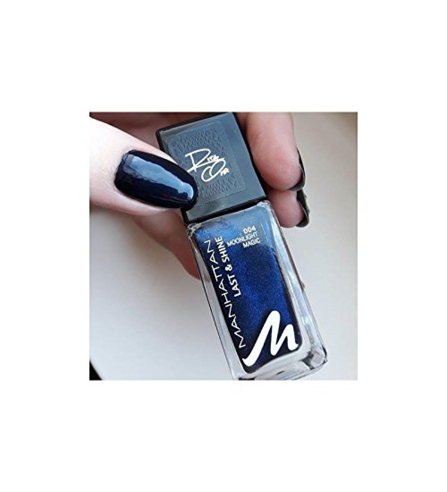 Manhattan Collections Even Angels Have A Dark Side Last & Shine Nail Polish No. 004 Moonlight Magic 10 ml