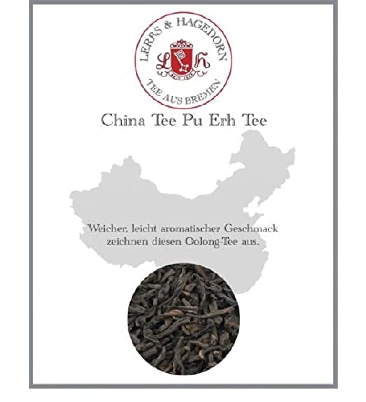  Lerbs & Hagedorn Pu Erh Tea from China - 250g - Buy Online on GoSupps.com