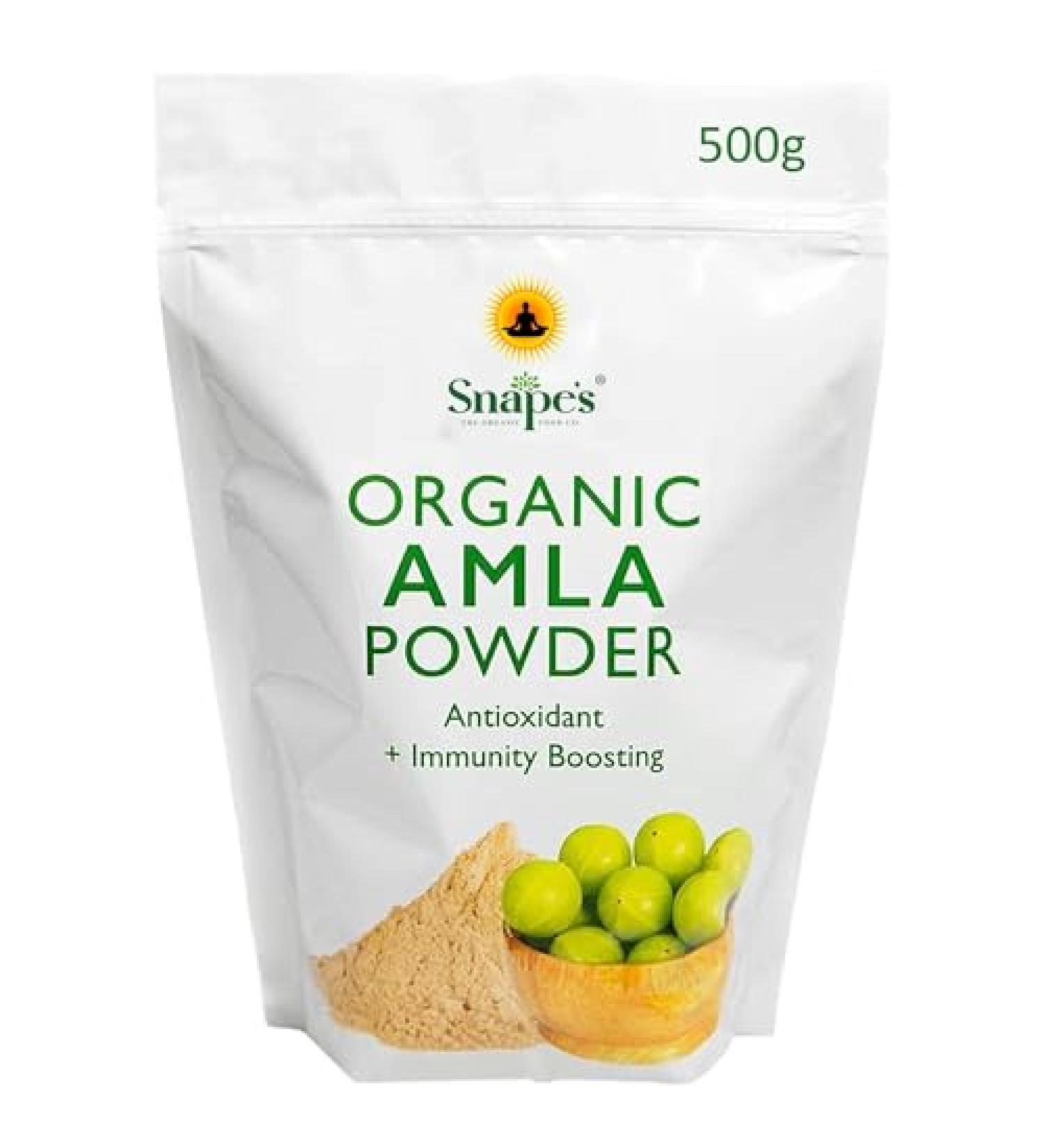 Organic Amla Powder 500g - Buy Online on GoSupps.com
