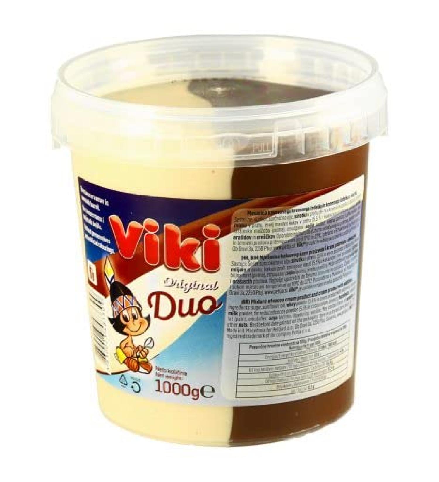 VIKI Duo1000g - VIKI Duo est produit partir de mati res premi res naturelles lait cacao et noisettes (VIKI DUO 1000g) - Buy Online on GoSupps.com