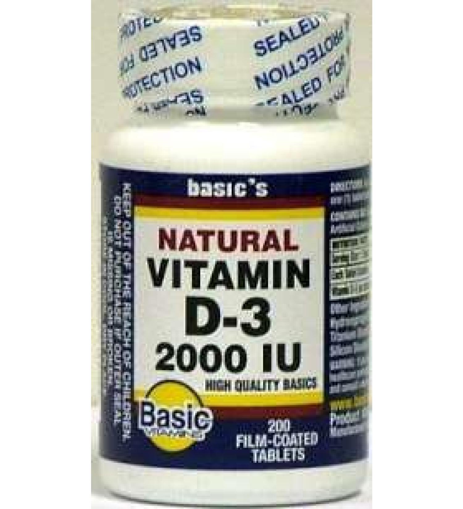 MCK35732700 - Mckesson VITAMIN D TAB 2000IU 200/BT MCKESSON