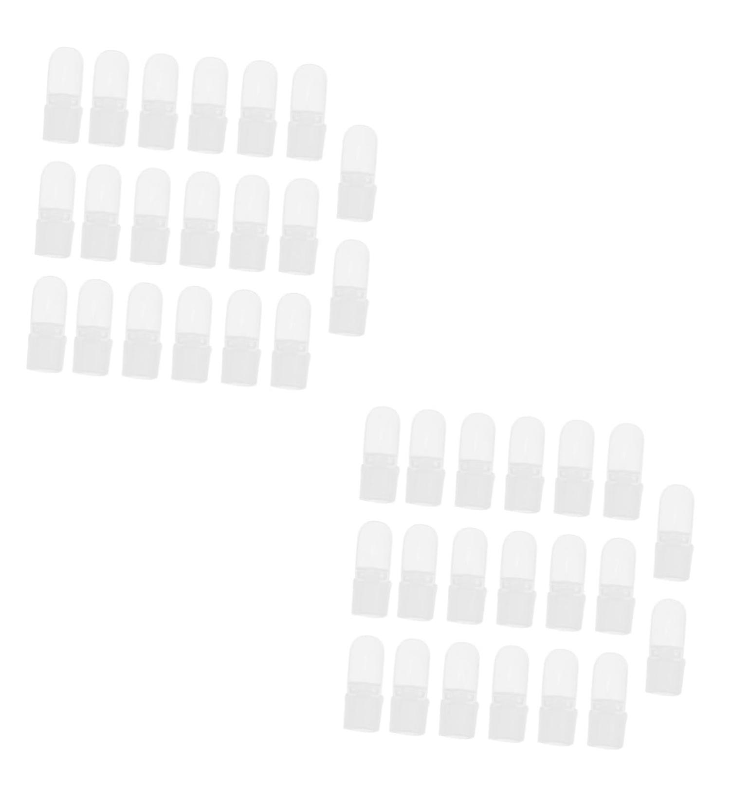 Housoutil Nail Monomer Dish 40 Pcs Nail Case Manicure Plastic Remover Latex Nail Guard 4x2cmx2pcs As Shownx2pcs - Buy Online on GoSupps.com