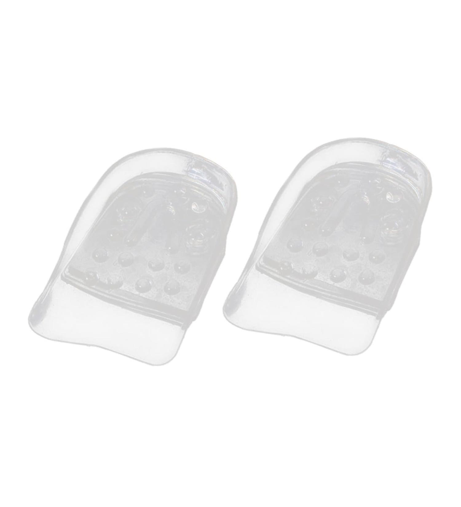 FRCOLOR Transparent Height Increasing Gel Insoles | Shockproof Cushion Inserts for Plantar | Boost Your Height Comfortably - Buy Online on GoSupps.com
